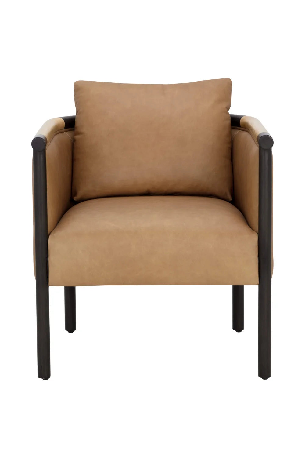 Luxury Curved Wood Lounge Chair Modern Italian Style for Villa