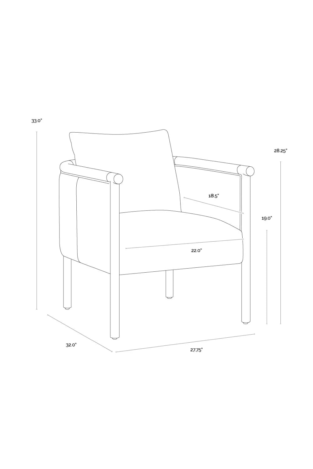 Luxury Curved Wood Lounge Chair Modern Italian Style for Villa