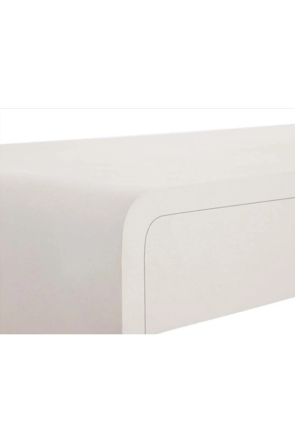 Luxury Curved Wood Modern Desk European Style for Villa