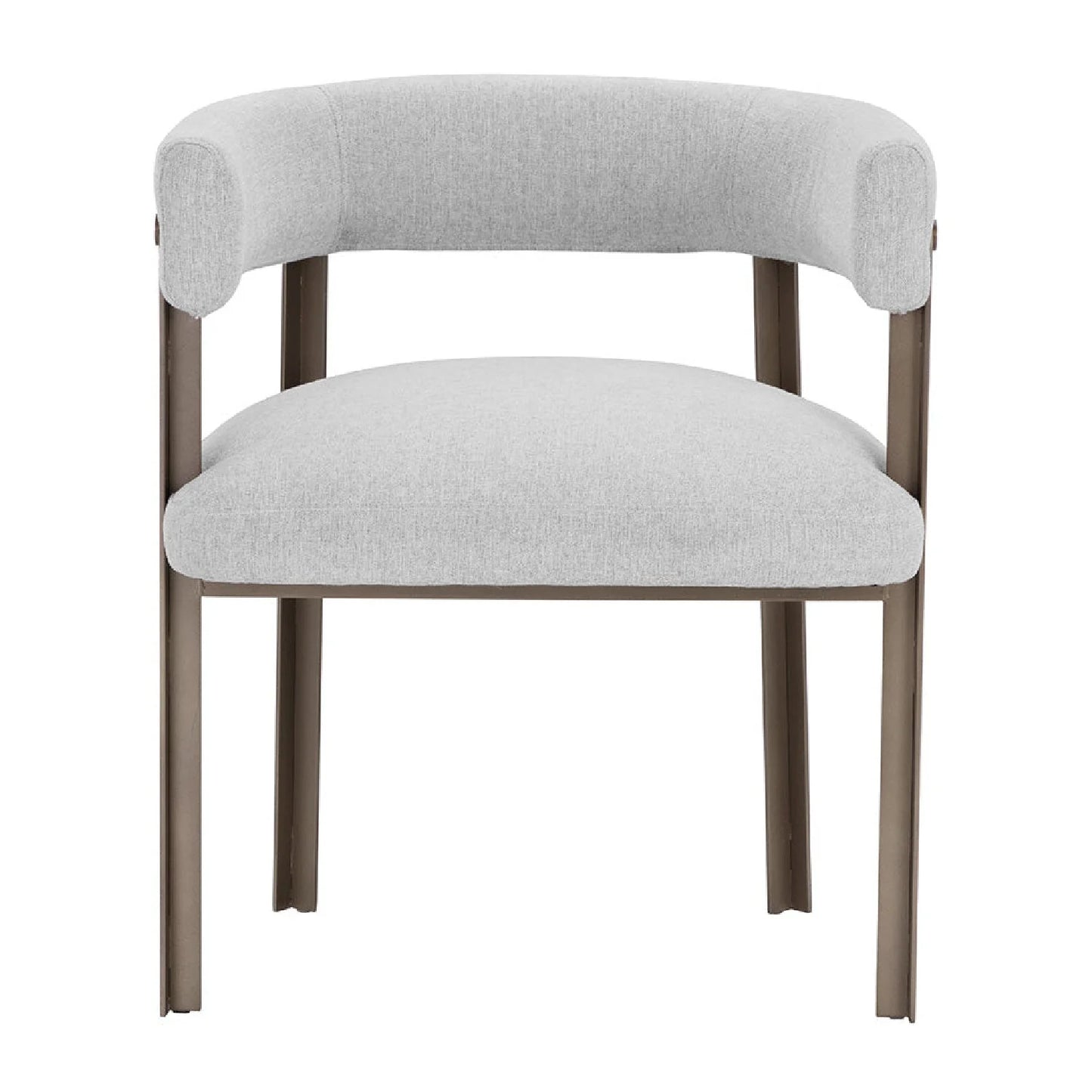 Luxury Curved Wood Modern Dining Chair European Style for Villa