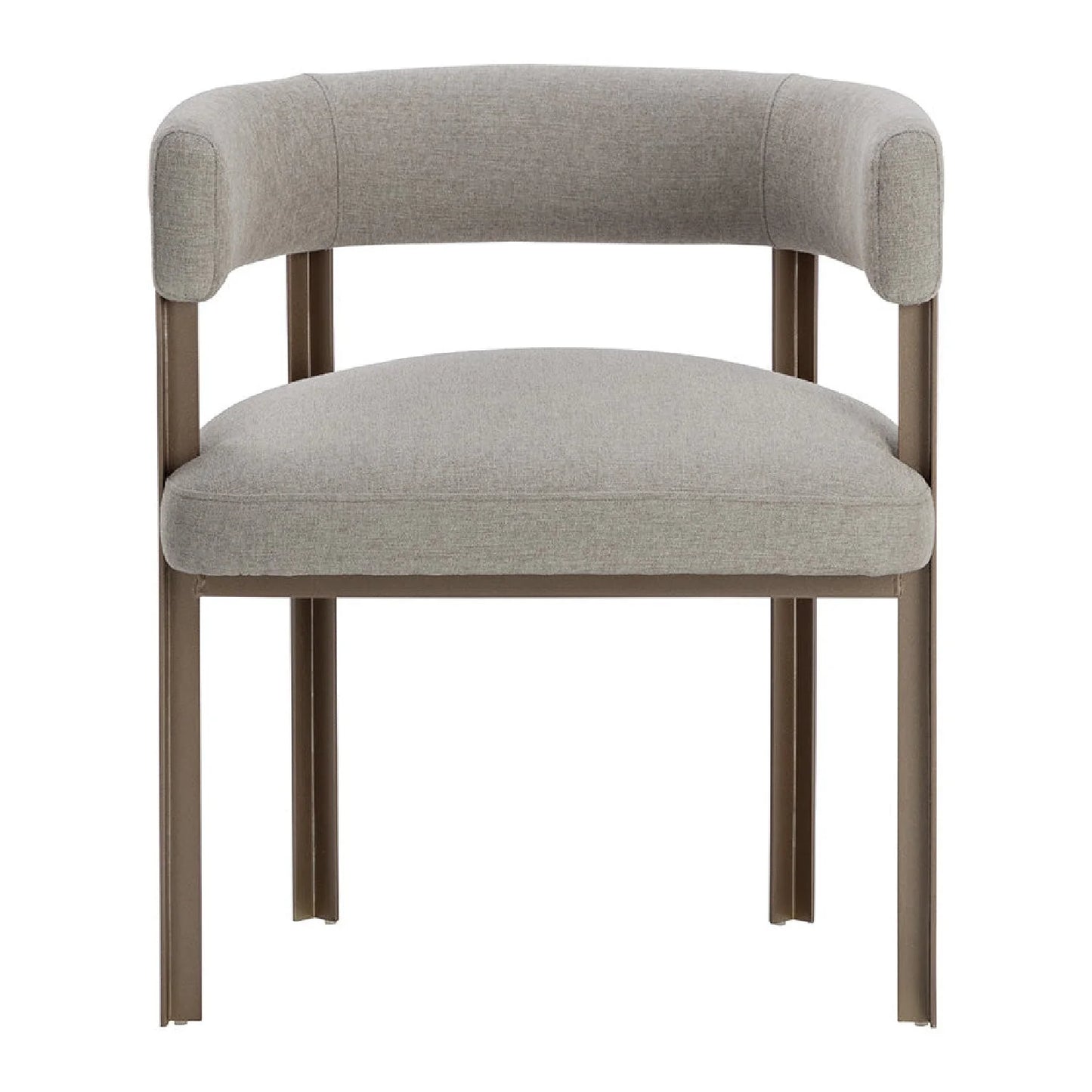 Luxury Curved Wood Modern Dining Chair European Style for Villa