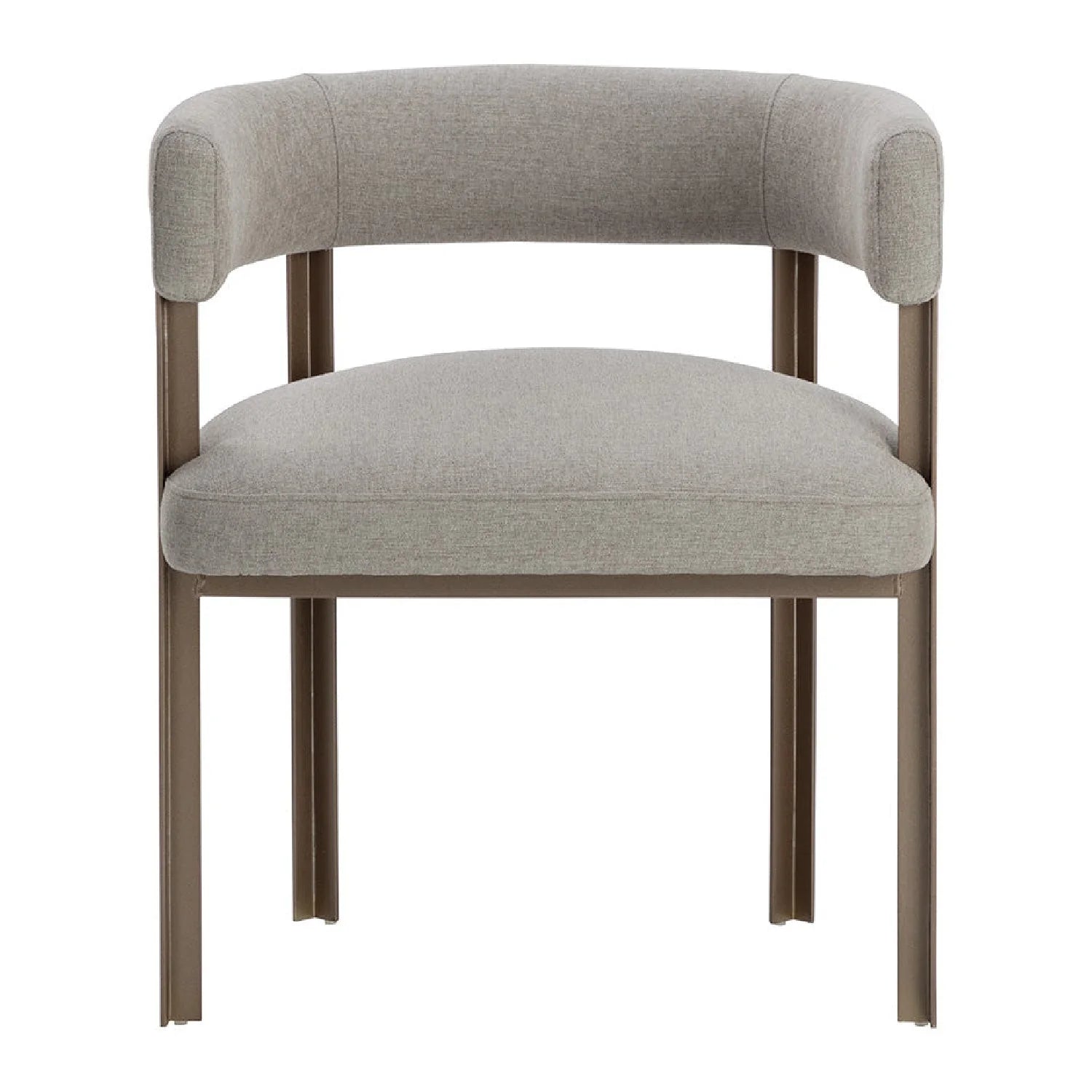 Luxury Curved Wood Modern Dining Chair European Style for Villa