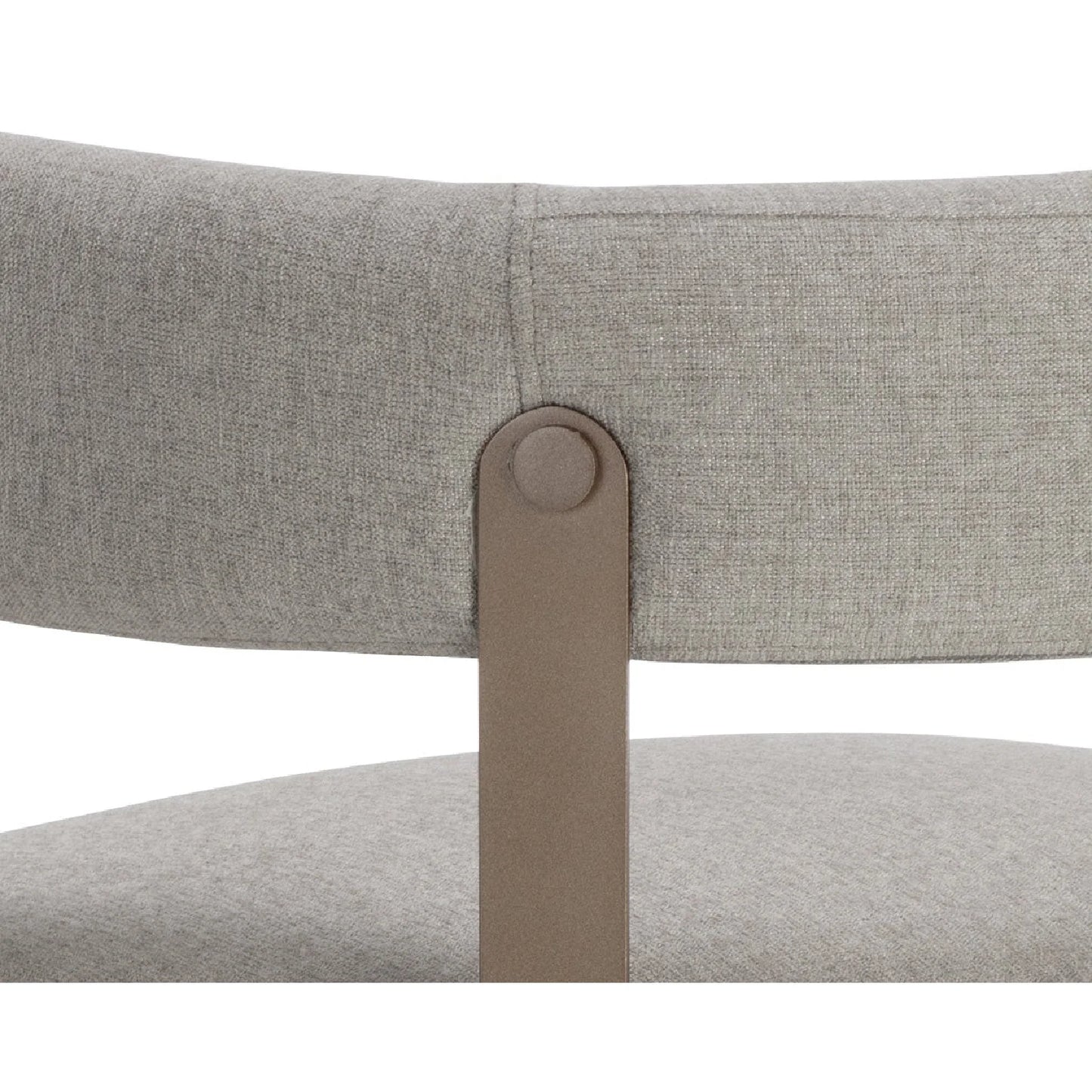 Luxury Curved Wood Modern Dining Chair European Style for Villa