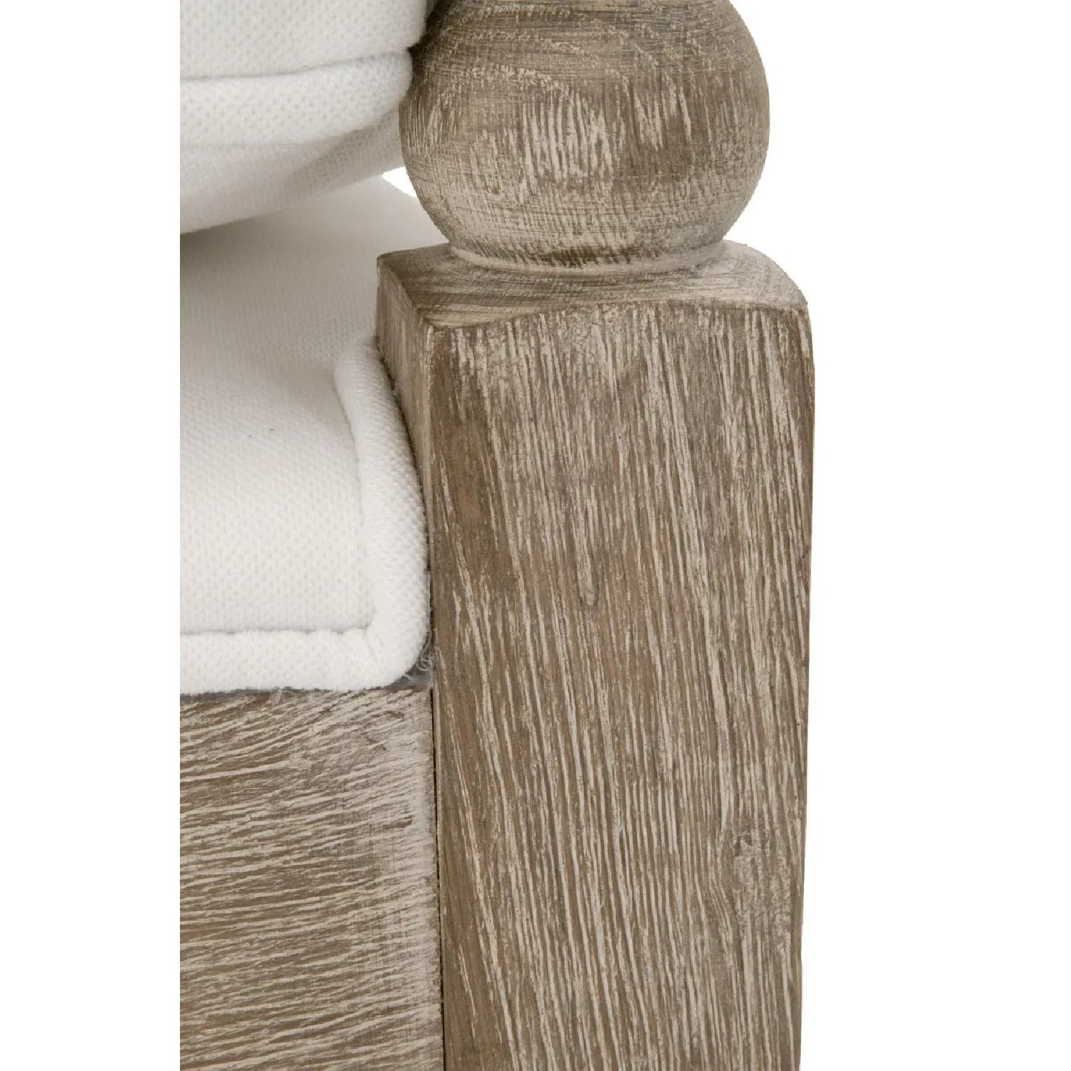 Luxury Cushioned Gray Oak Club Chair Modern Italian Style for Villa