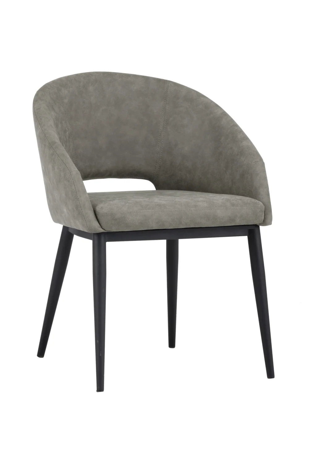 Luxury Cutout Back Modern Dining Armchair European Style for Villa