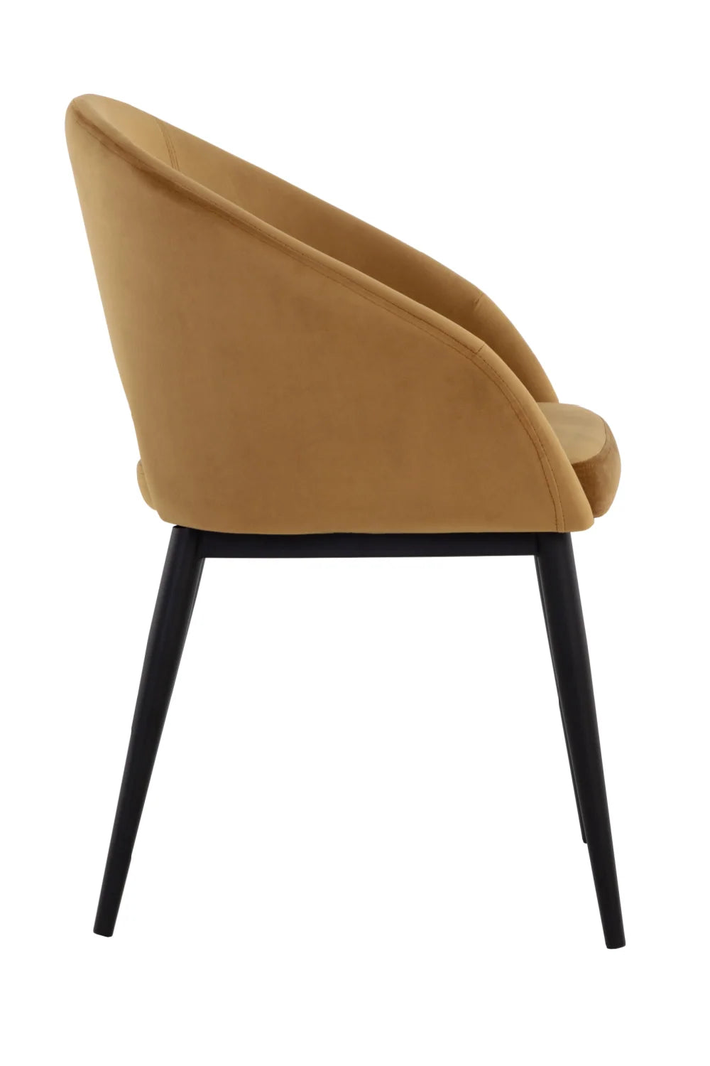 Luxury Cutout Back Modern Dining Armchair European Style for Villa
