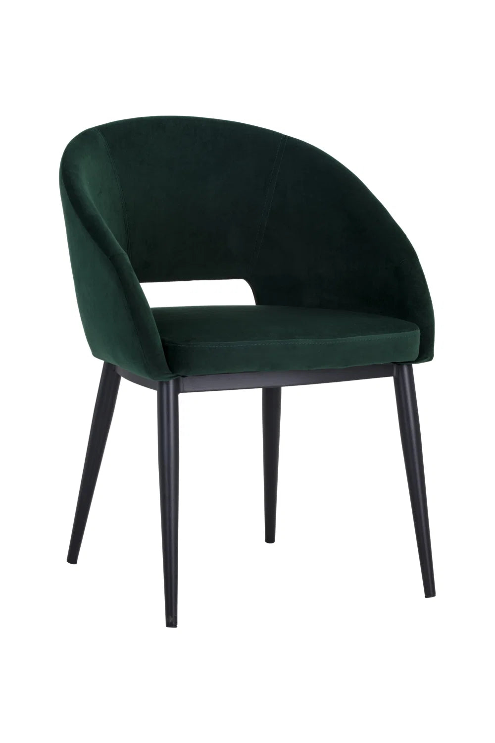 Luxury Cutout Back Modern Dining Armchair European Style for Villa