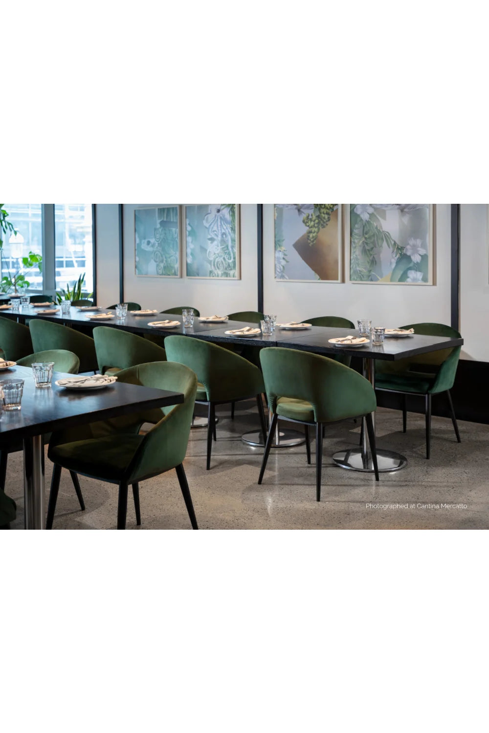 Luxury Cutout Back Modern Dining Armchair European Style for Villa