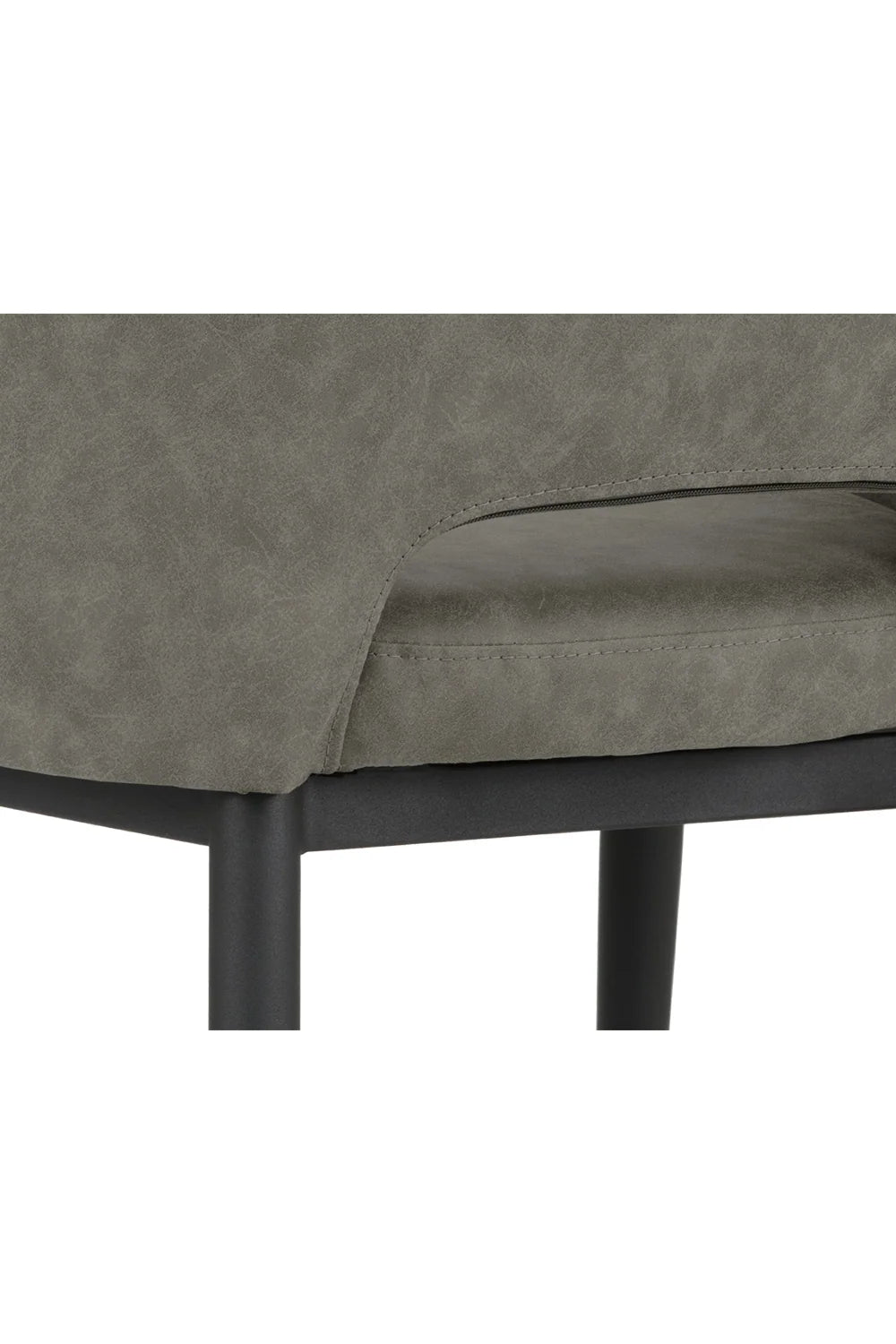 Luxury Cutout Back Modern Dining Armchair European Style for Villa