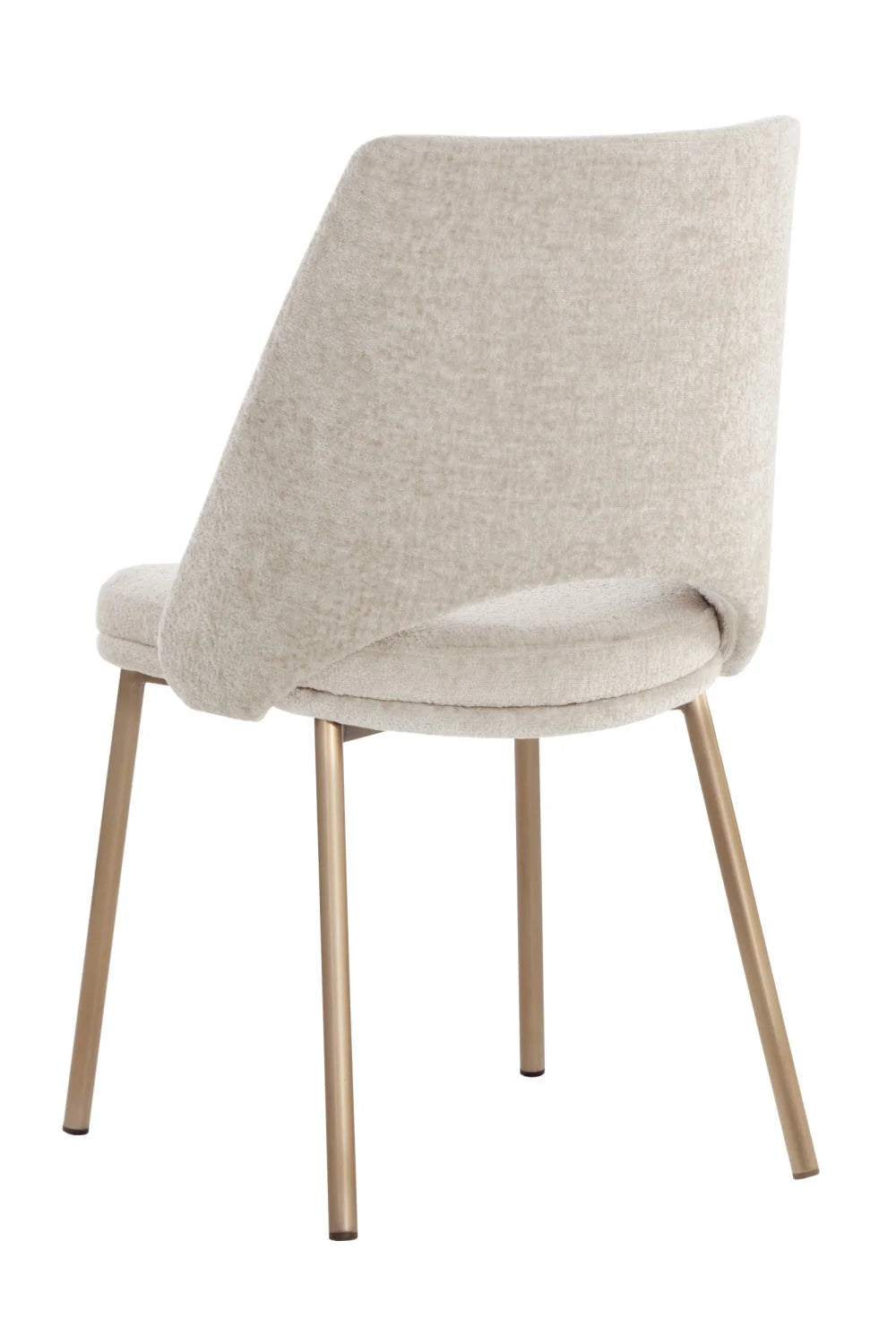 Luxury Cutout-Back Modern Dining Chair European Style for Villa