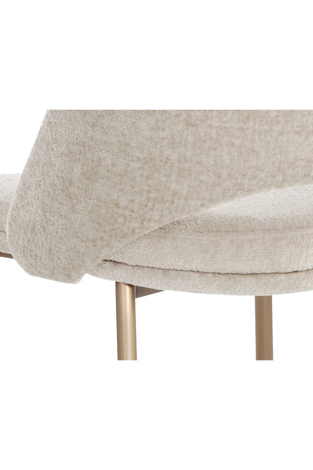 Luxury Cutout-Back Modern Dining Chair European Style for Villa