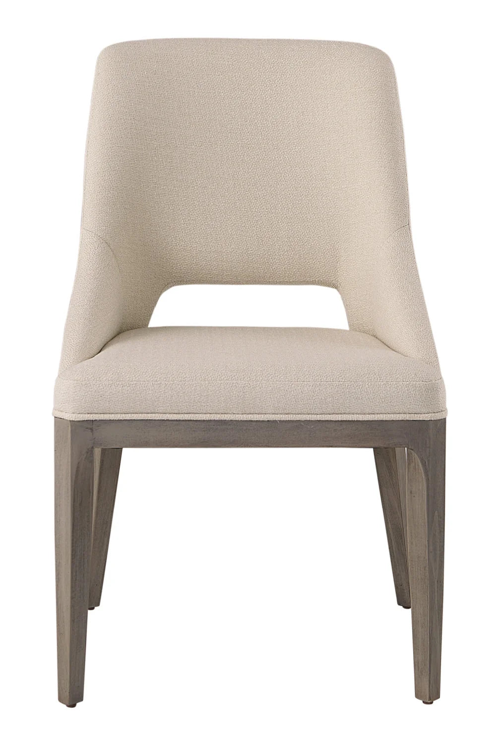Luxury Cutout Fabric Dining Chair European Style for Villa