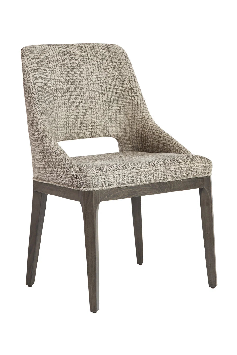 Luxury Cutout Fabric Dining Chair European Style for Villa