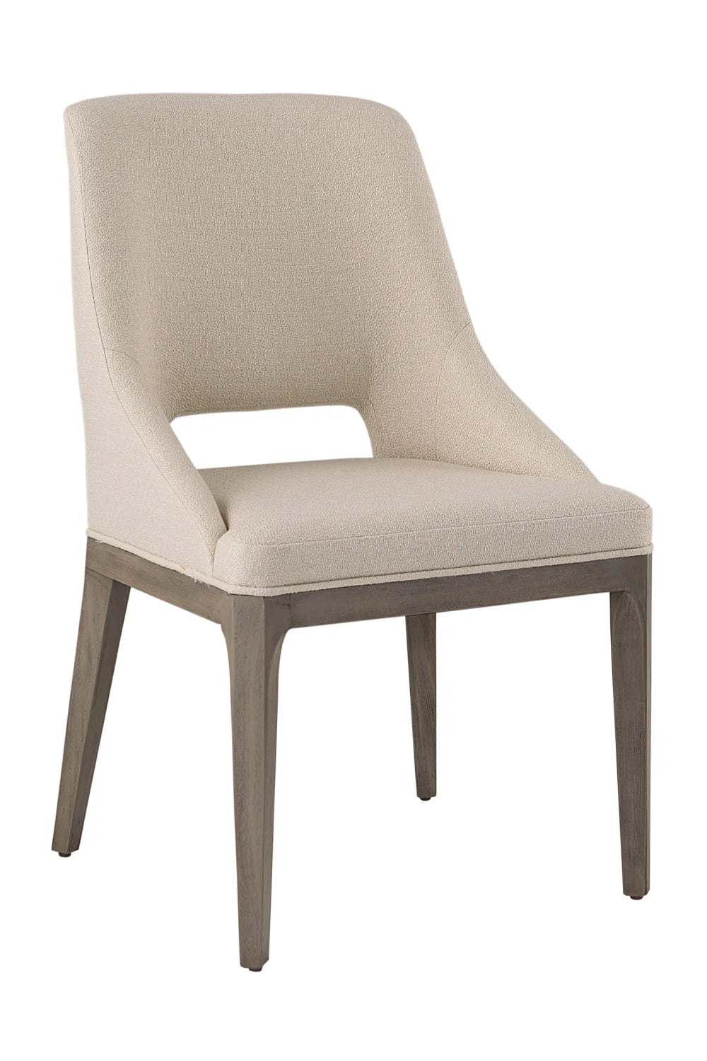 Luxury Cutout Fabric Dining Chair European Style for Villa