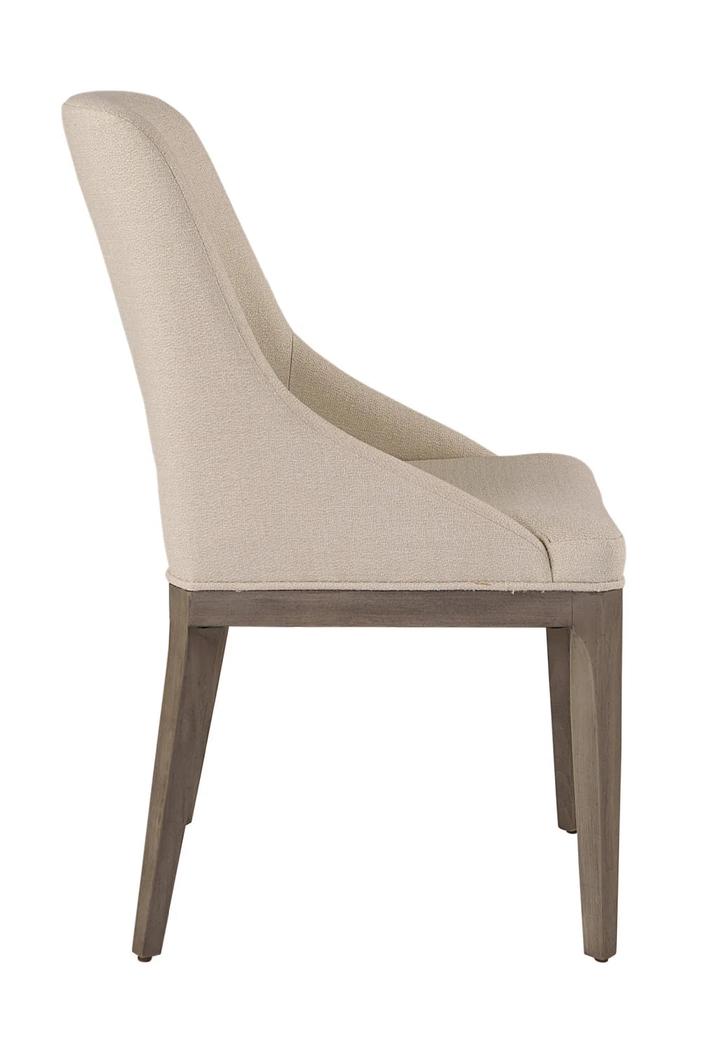 Luxury Cutout Fabric Dining Chair European Style for Villa