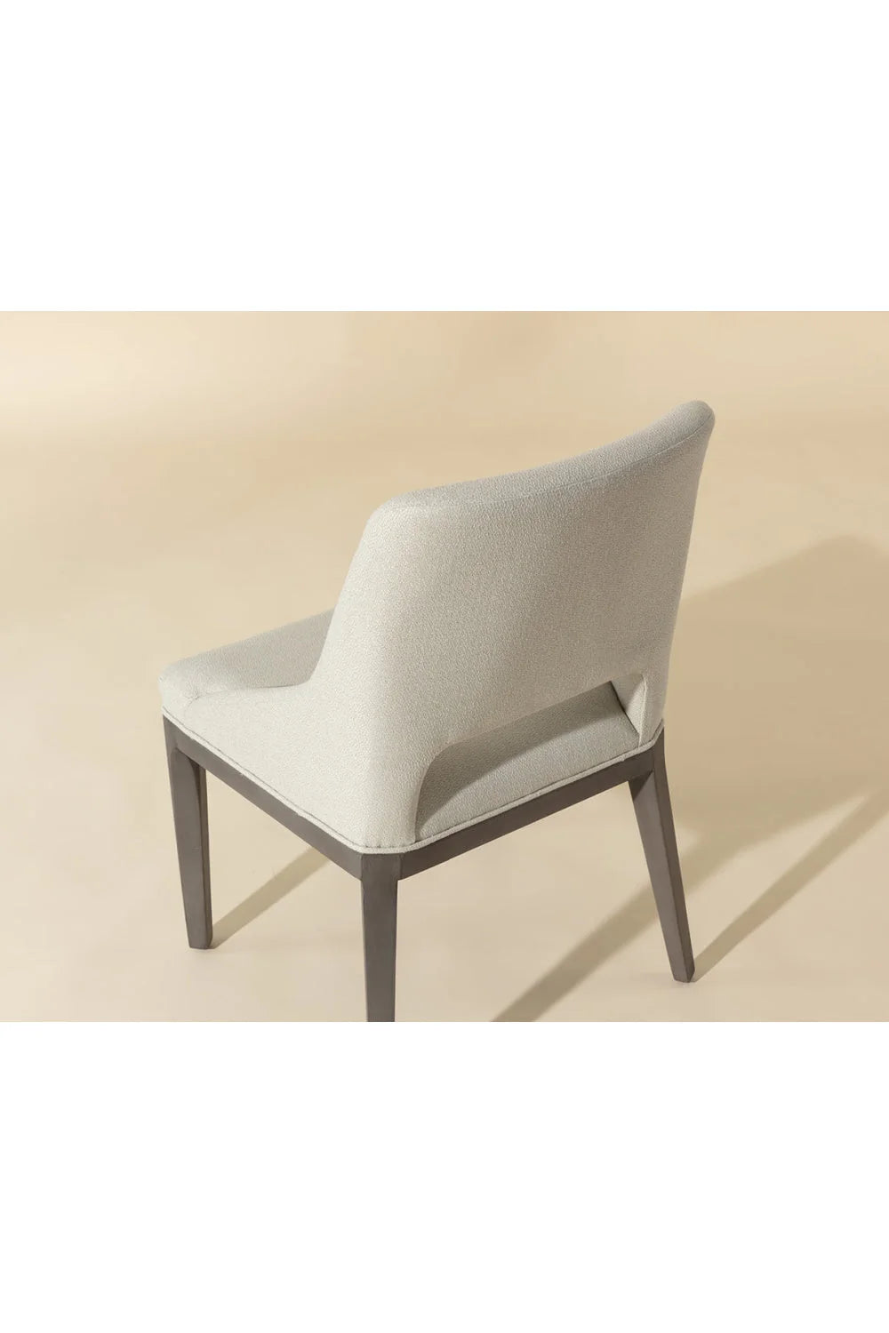 Luxury Cutout Fabric Dining Chair European Style for Villa