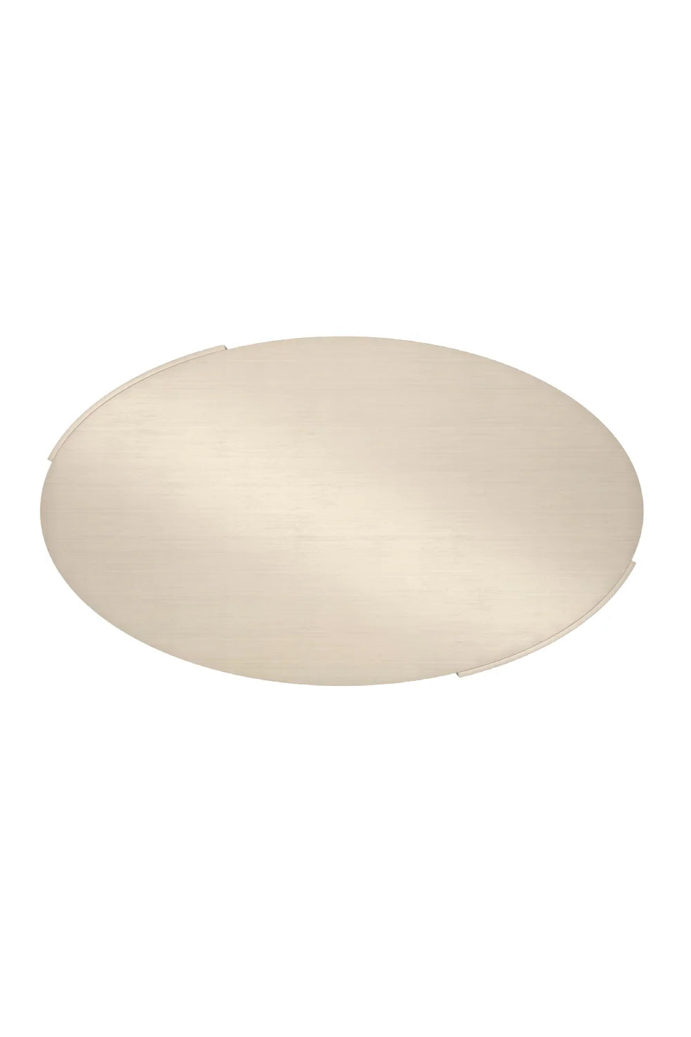 Luxury Da Vita Oval Cream Cocktail Table Modern Italian Style for Villa