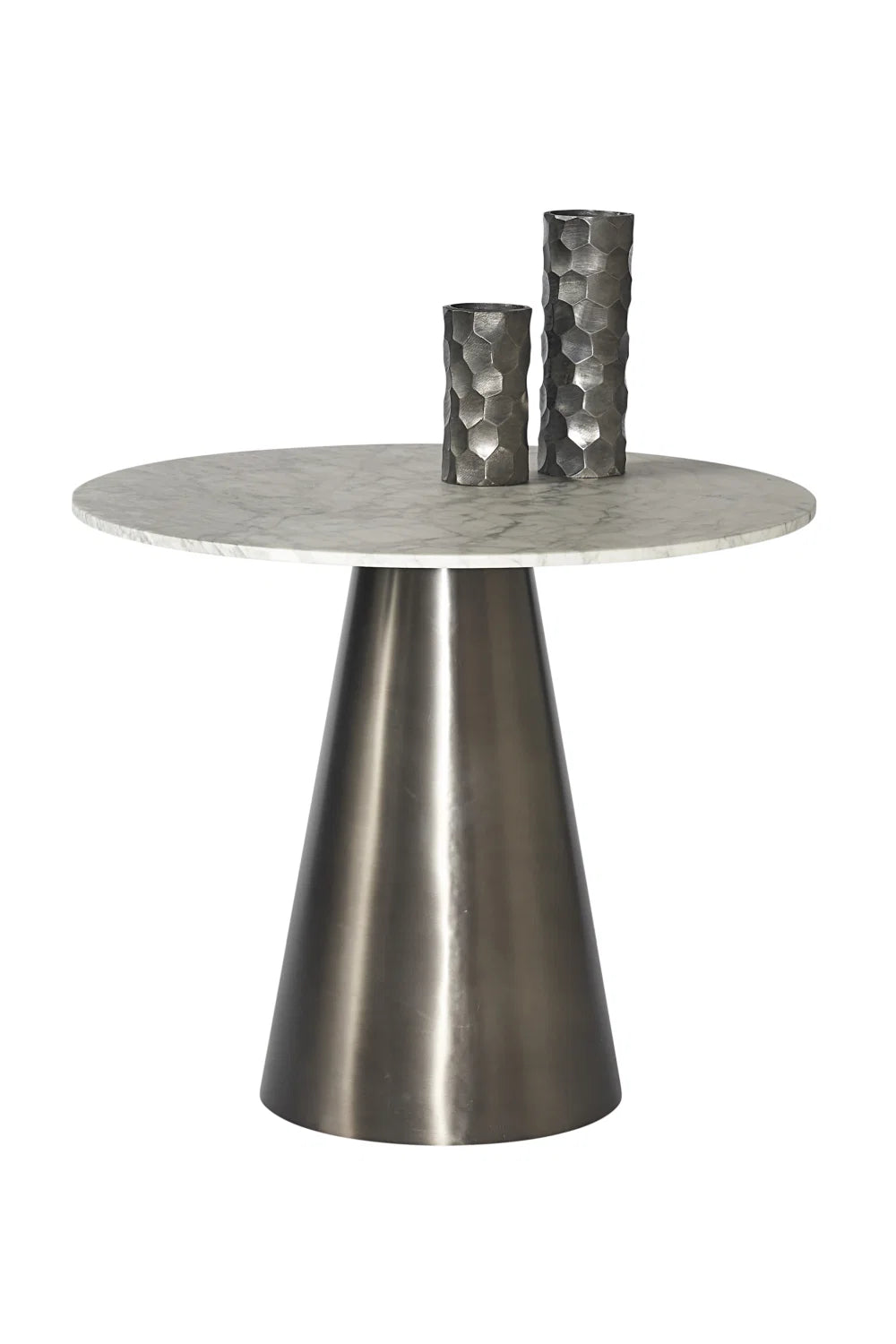 Luxury Damon Round Marble Bistro Table Modern Italian Style for Villa