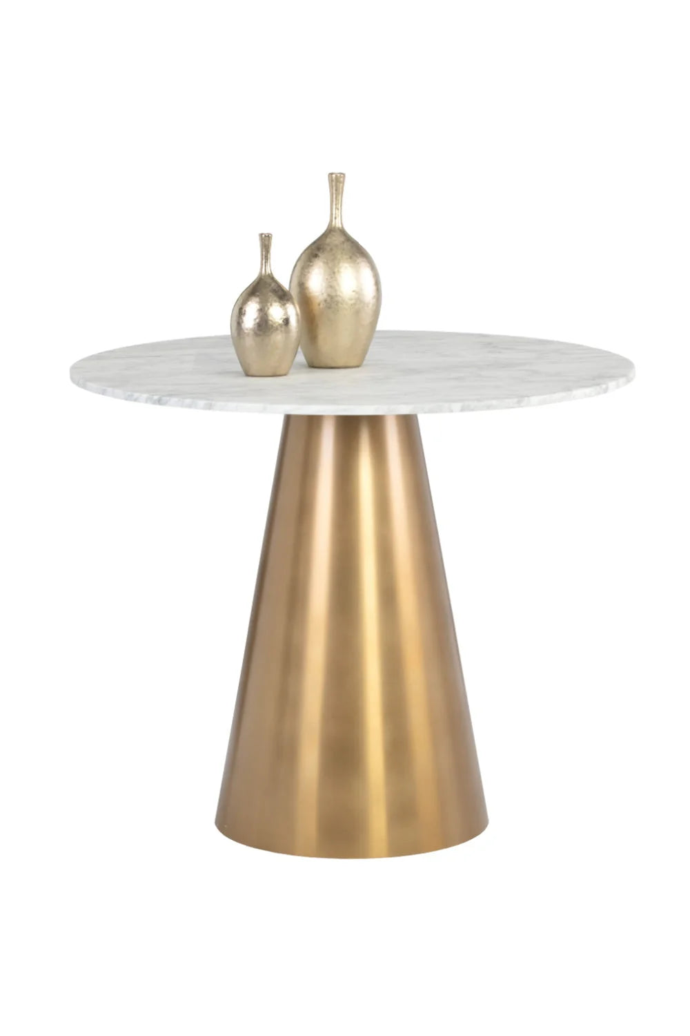Luxury Damon Round Marble Bistro Table Modern Italian Style for Villa