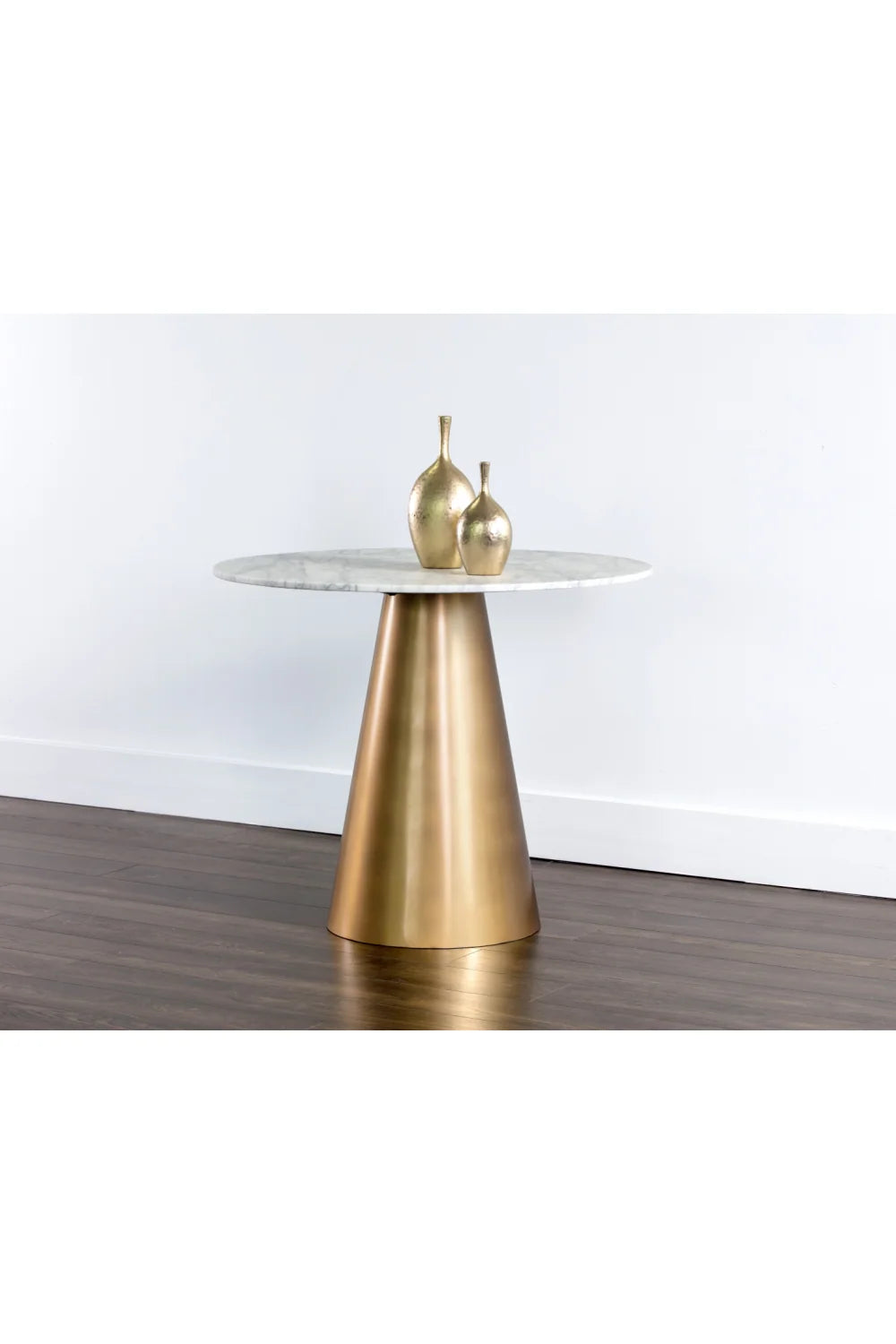 Luxury Damon Round Marble Bistro Table Modern Italian Style for Villa