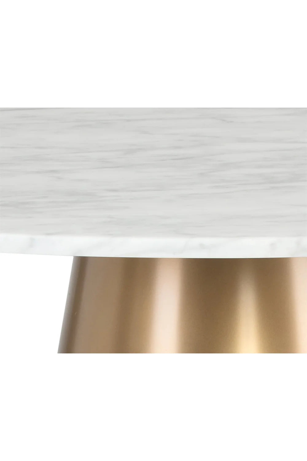 Luxury Damon Round Marble Bistro Table Modern Italian Style for Villa
