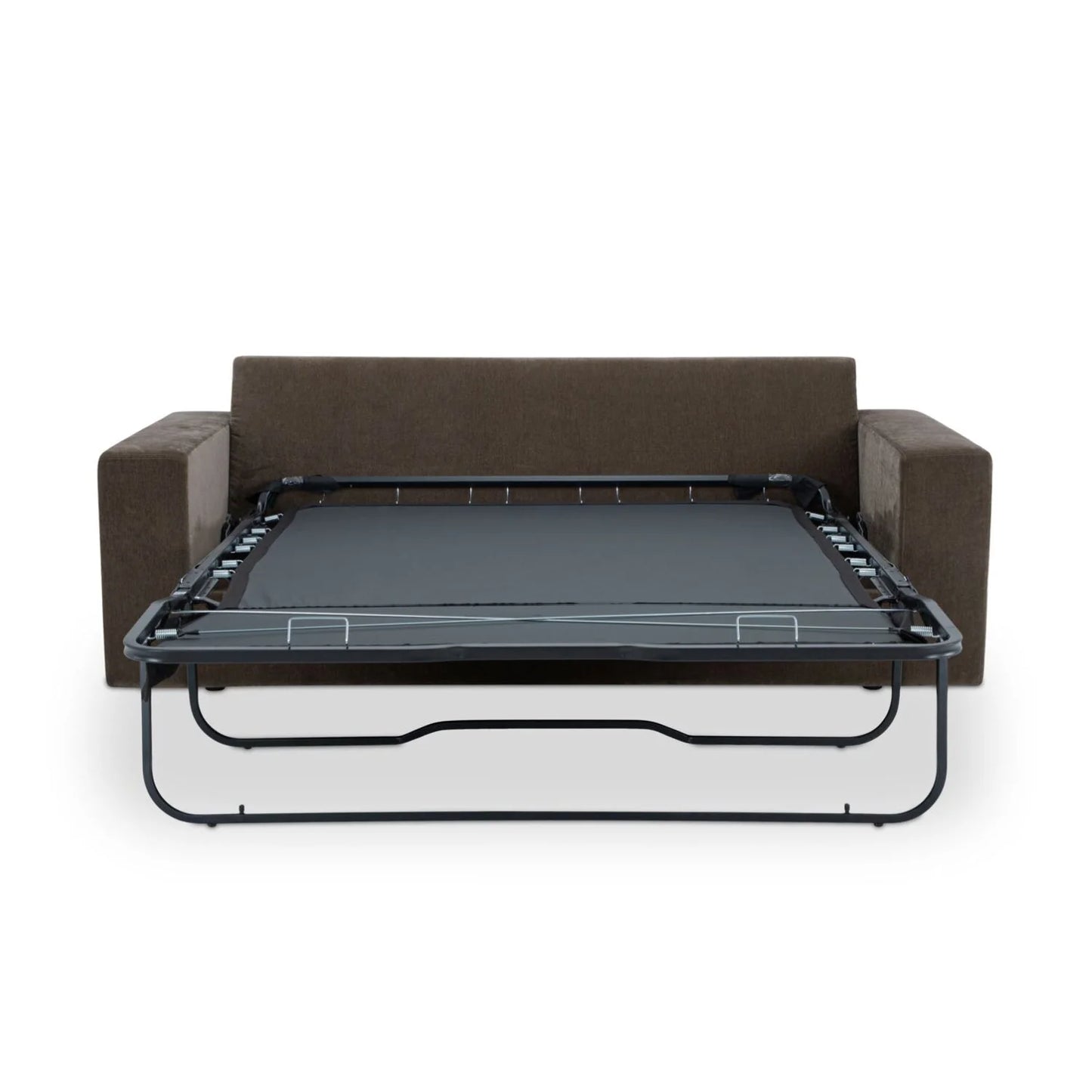 Luxury Dark Upholstered Sleeper Sofa Modern Italian Style for Villa