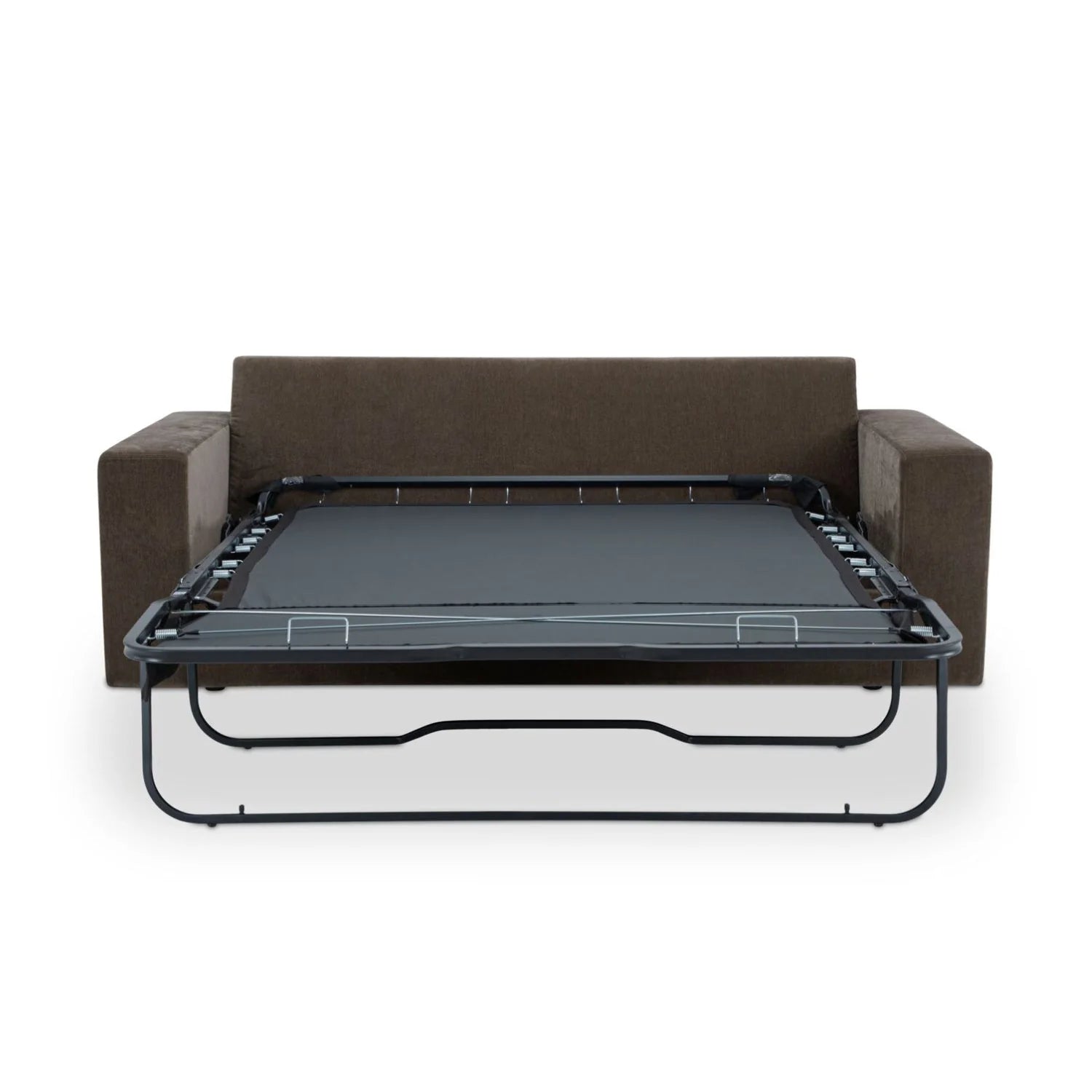 Luxury Dark Upholstered Sleeper Sofa Modern Italian Style for Villa
