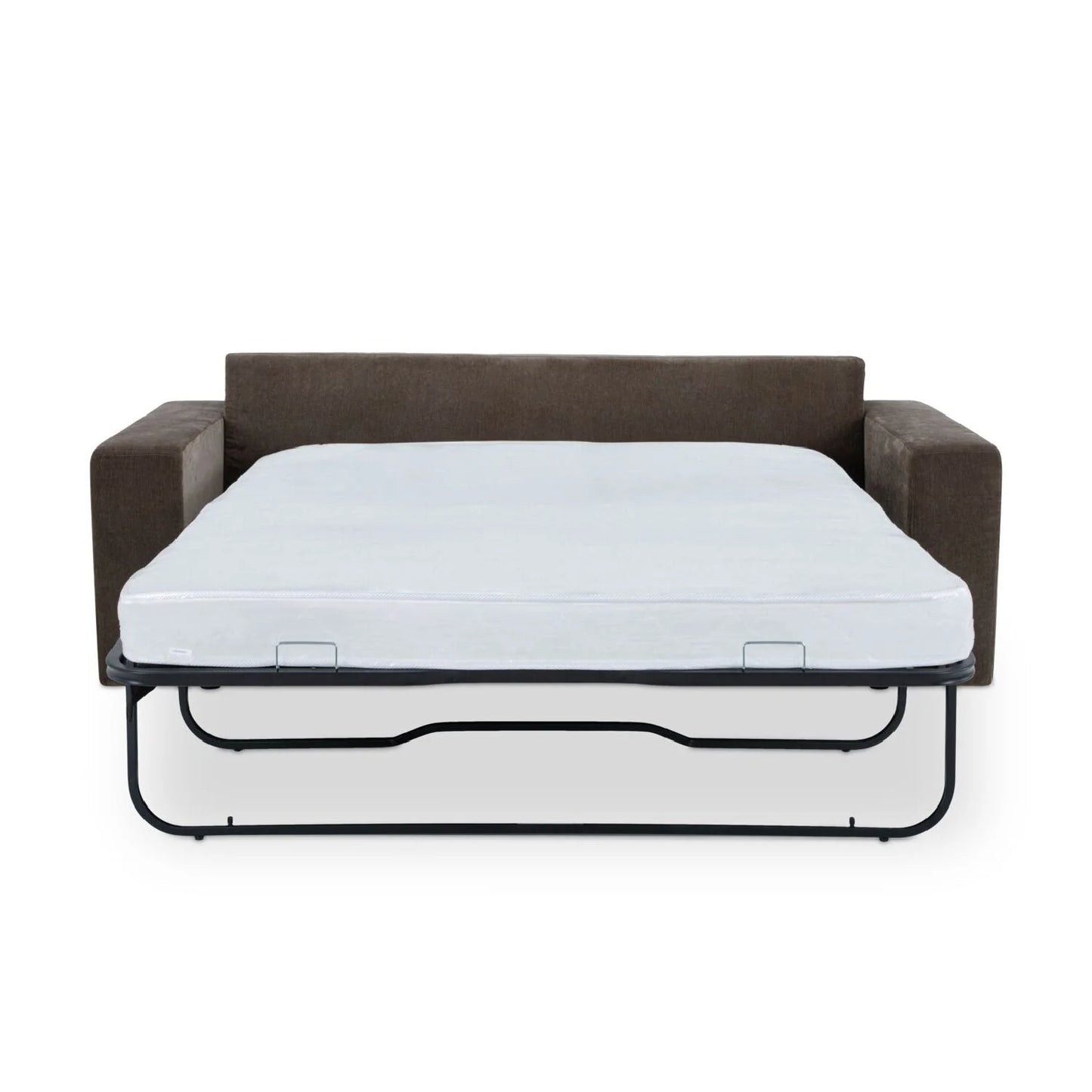 Luxury Dark Upholstered Sleeper Sofa Modern Italian Style for Villa