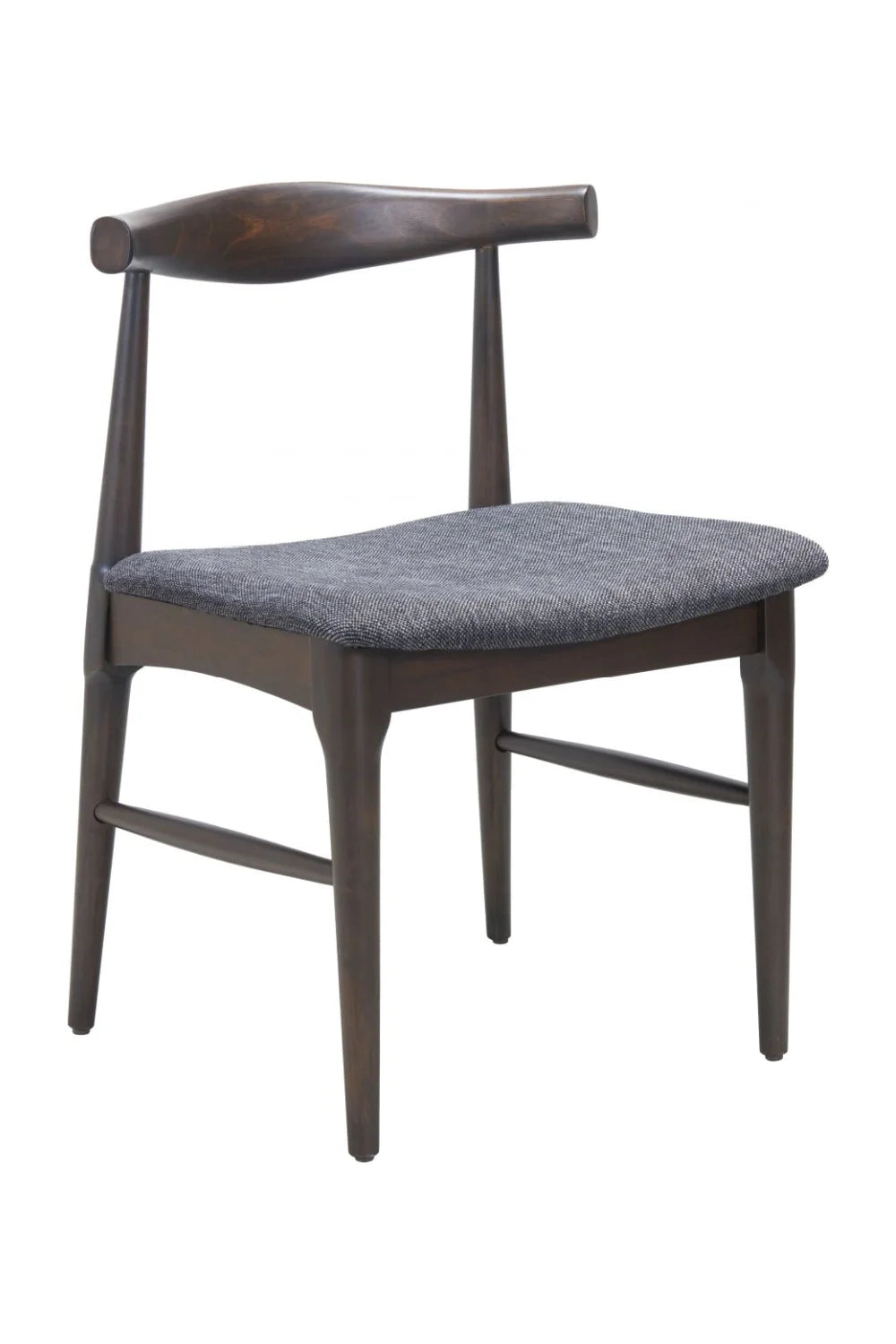 Luxury Dark Wooden Modern Dining Chair European Style for Villa