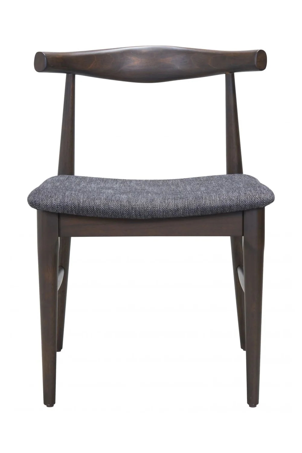 Luxury Dark Wooden Modern Dining Chair European Style for Villa