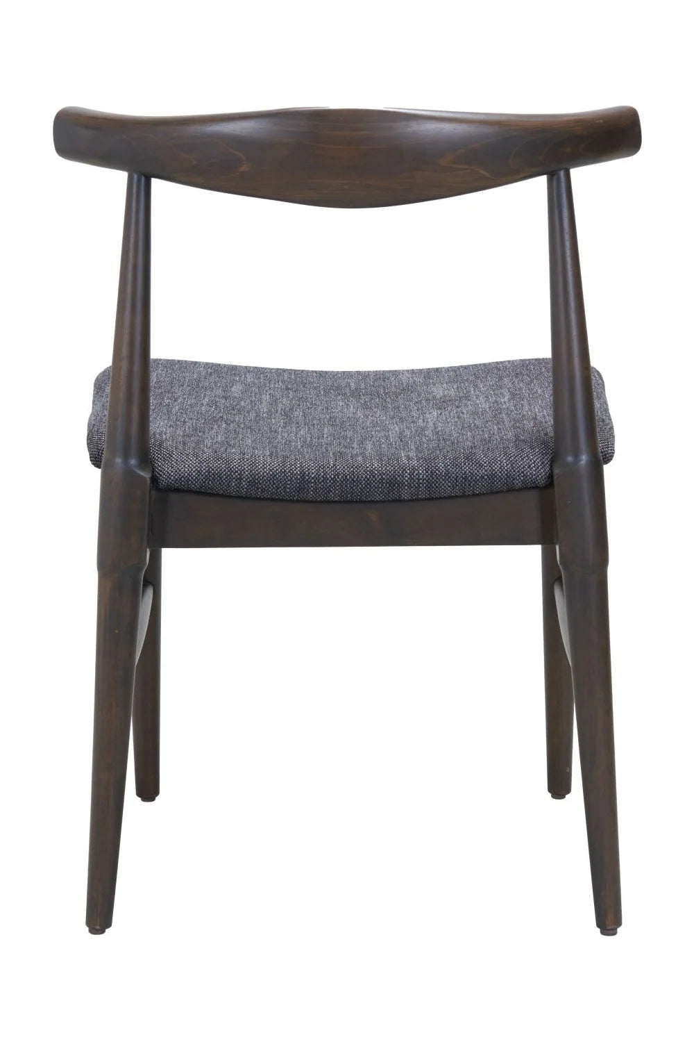 Luxury Dark Wooden Modern Dining Chair European Style for Villa