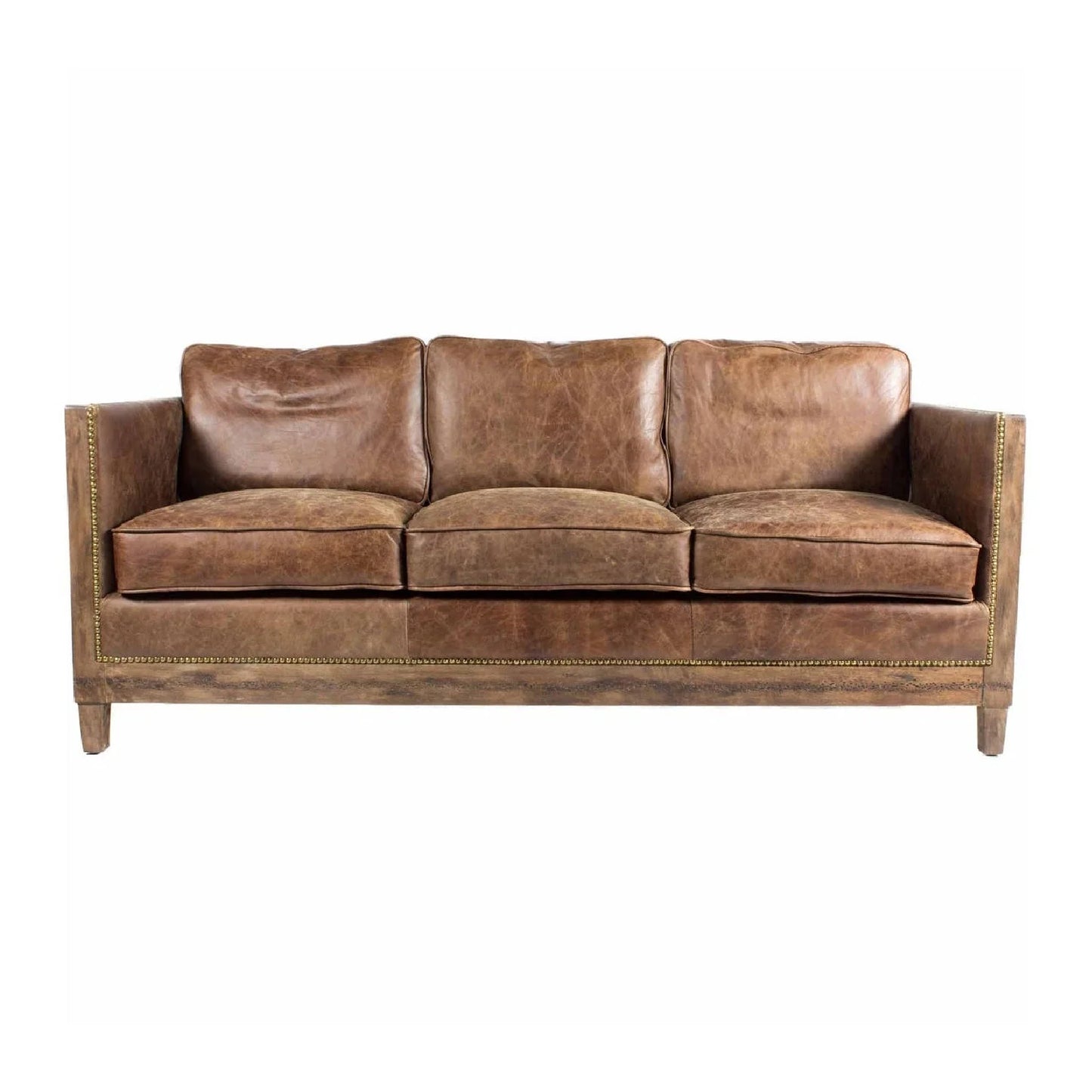 Luxury Darlington Leather Sofa Modern Italian Style for Villa