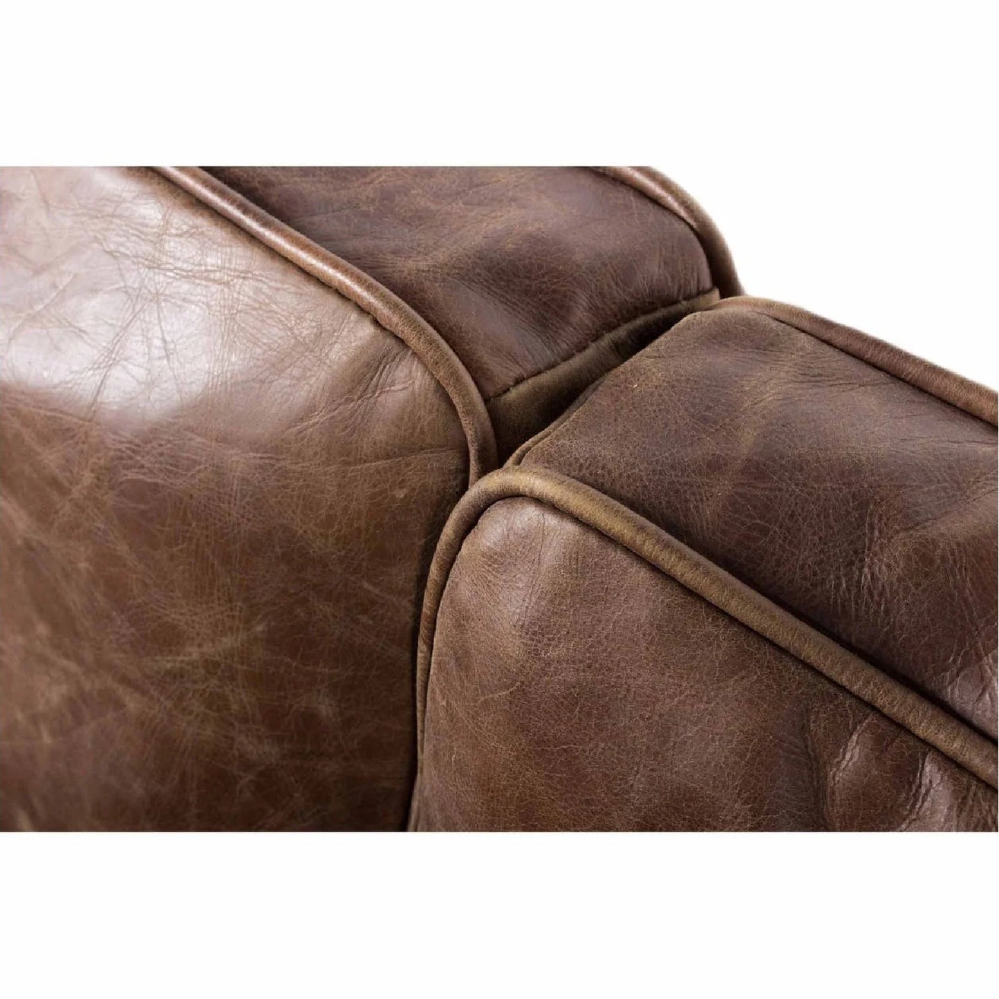 Luxury Darlington Leather Sofa Modern Italian Style for Villa