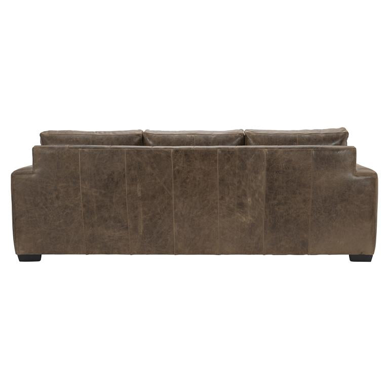 Luxury Dawkins Leather Sofa Modern Italian Style for Villa