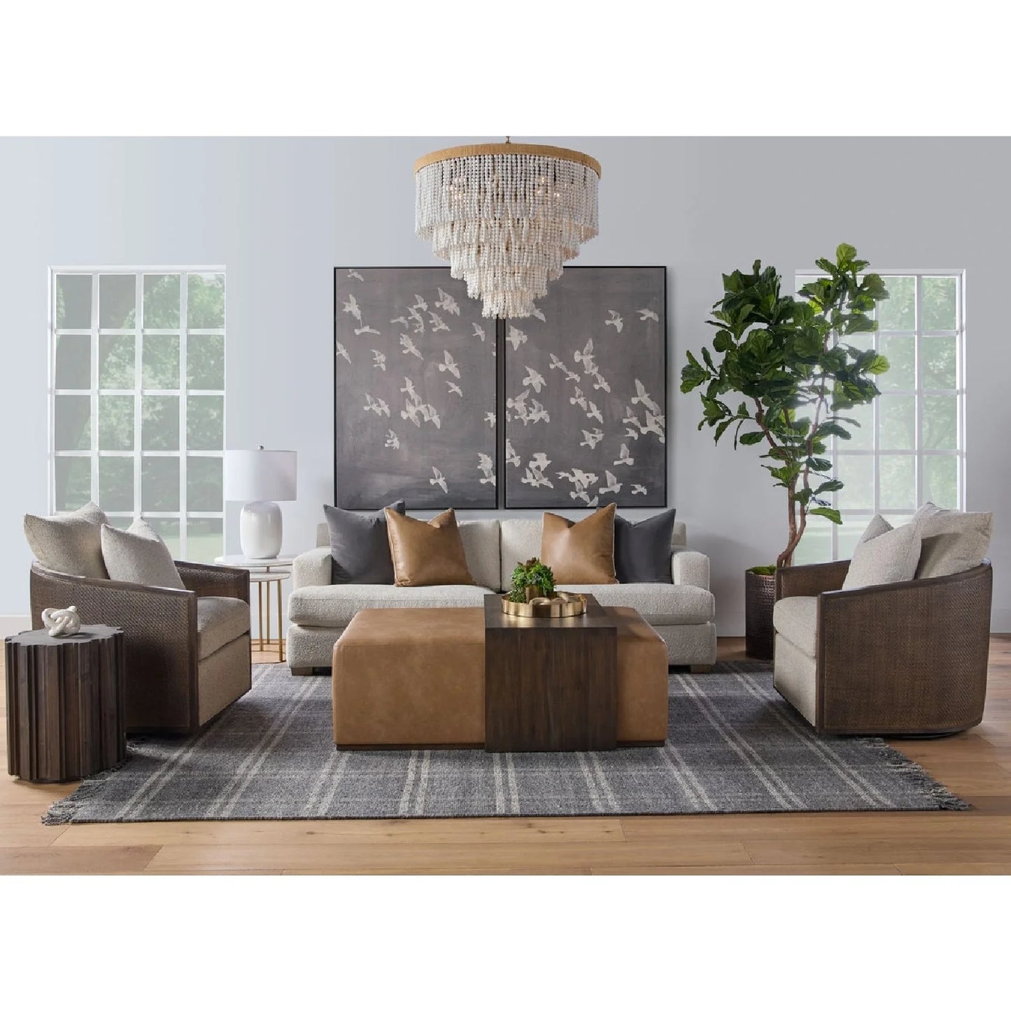 Luxury Dean Fabric Sofa Modern Italian Style for Villa