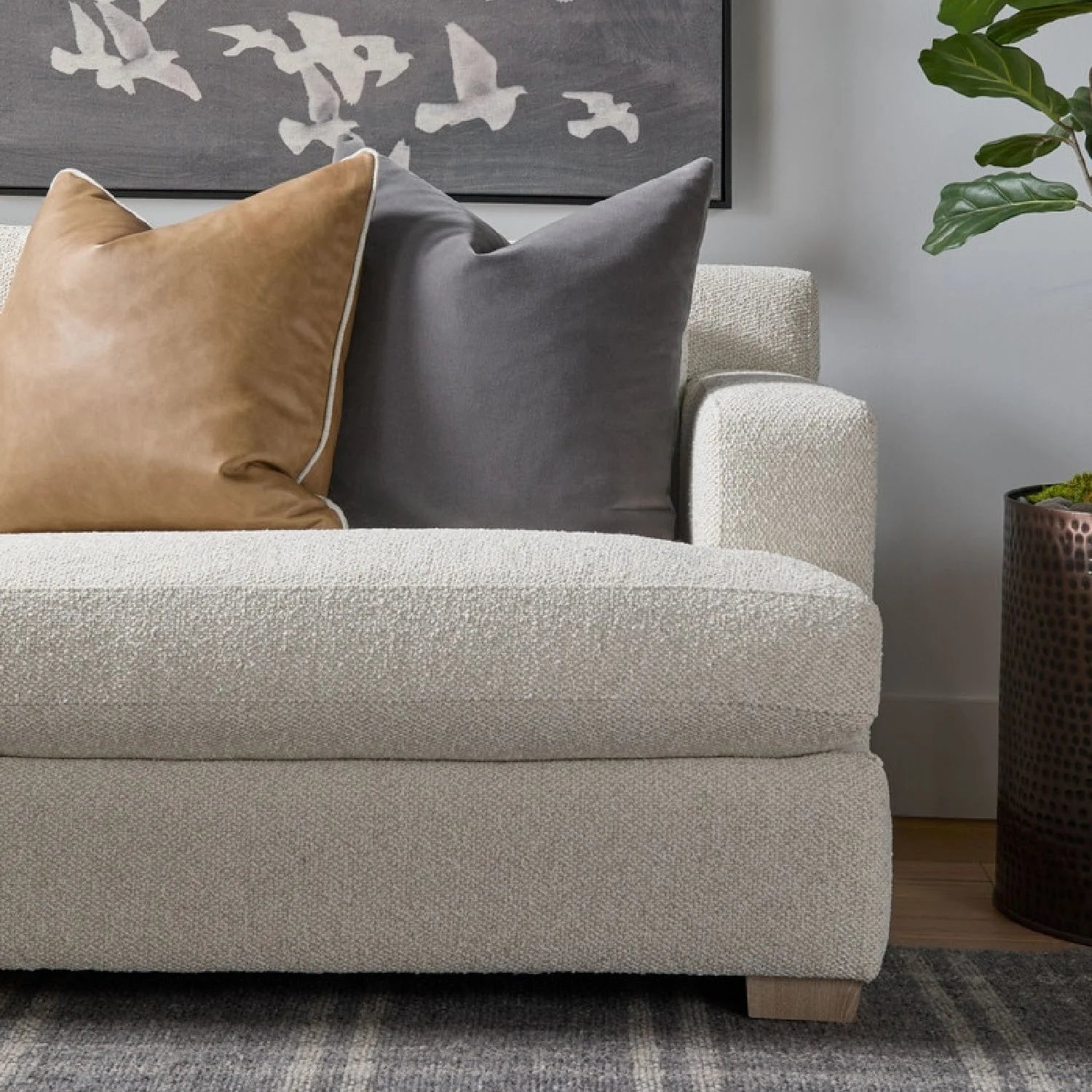 Luxury Dean Fabric Sofa Modern Italian Style for Villa