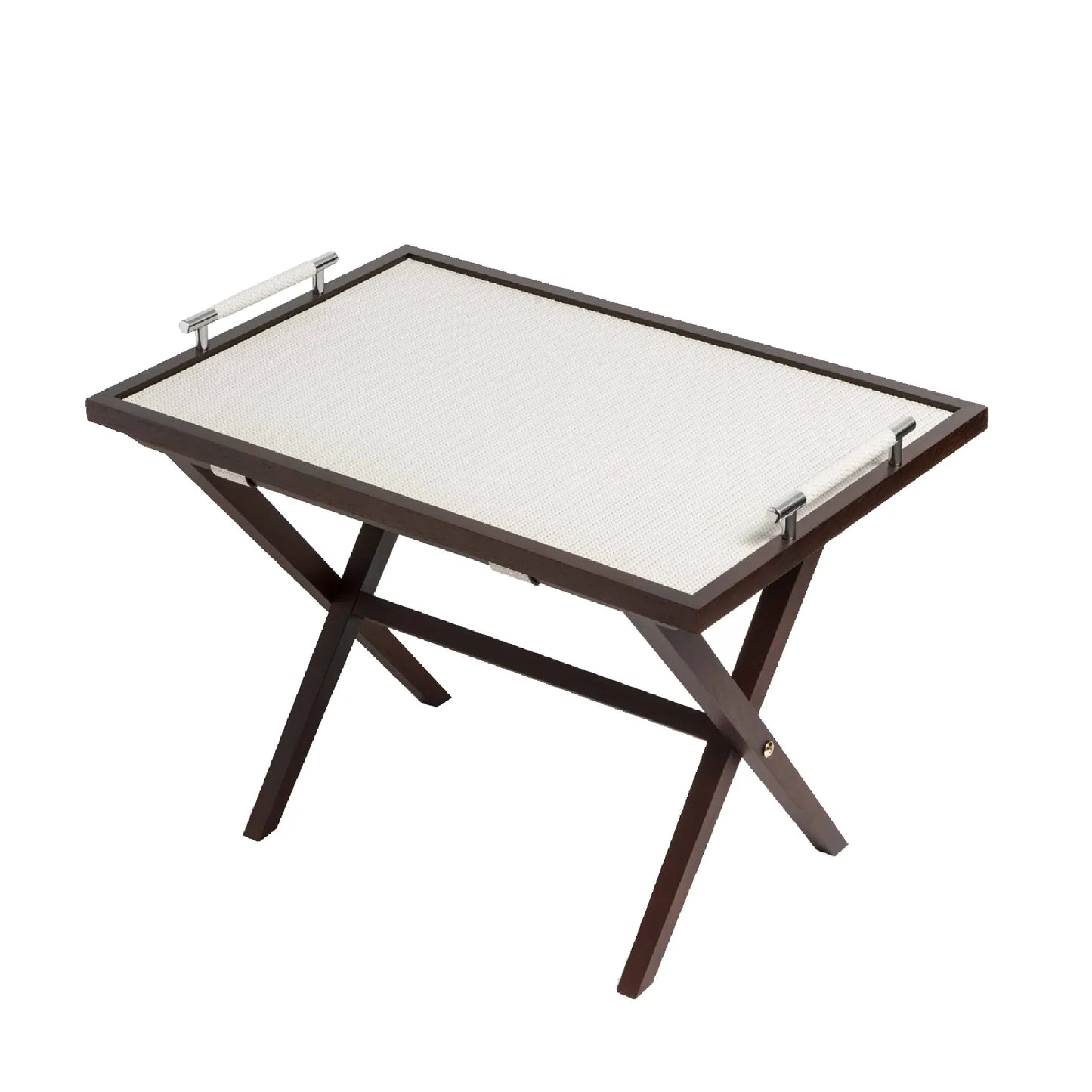 Luxury Dedalo Oak Wood Folding Table Modern Italian Style for Villa