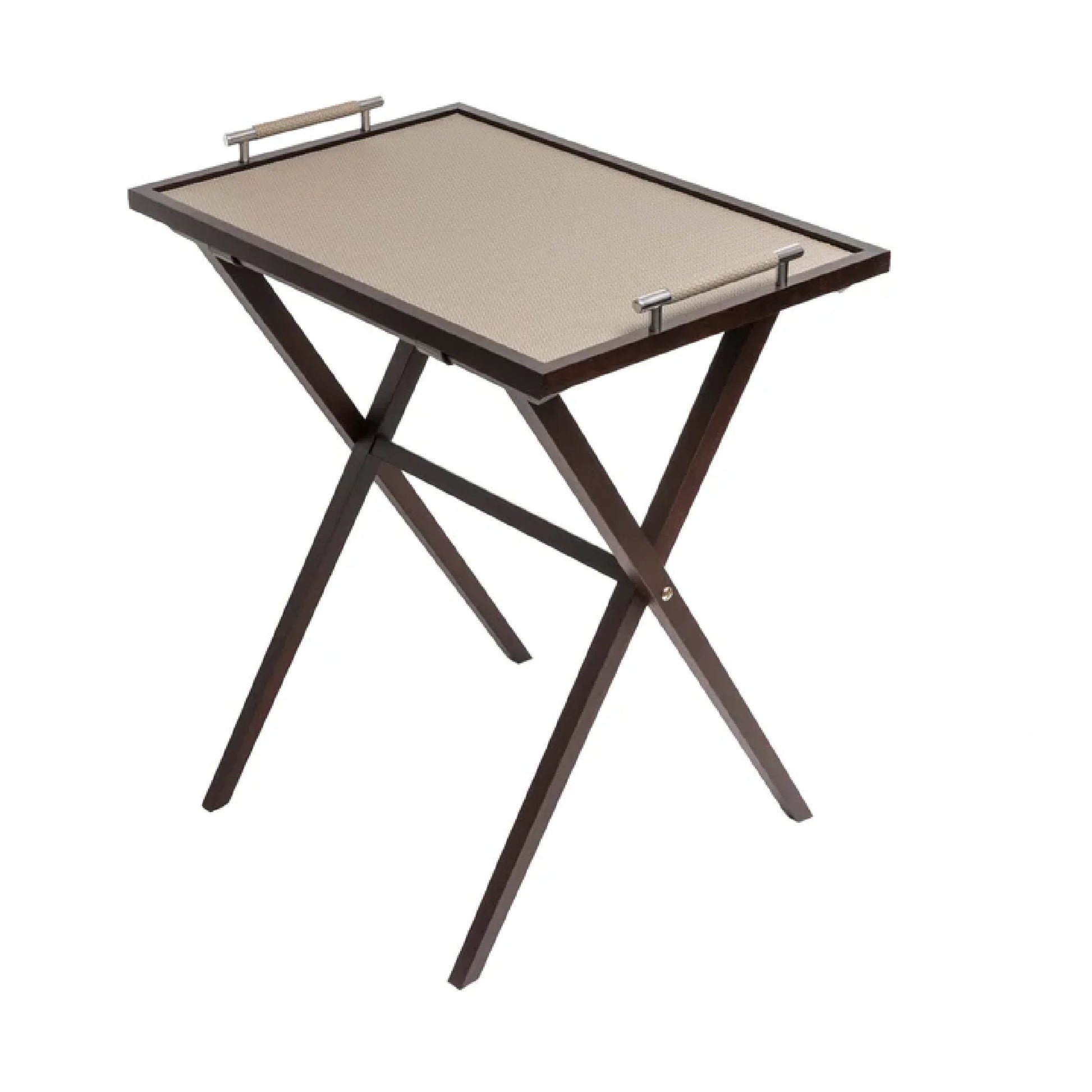 Luxury Dedalo Oak Wood Folding Table Modern Italian Style for Villa