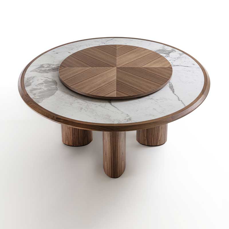 Luxury Diamante Dining Table Modern Italian Style for Villa