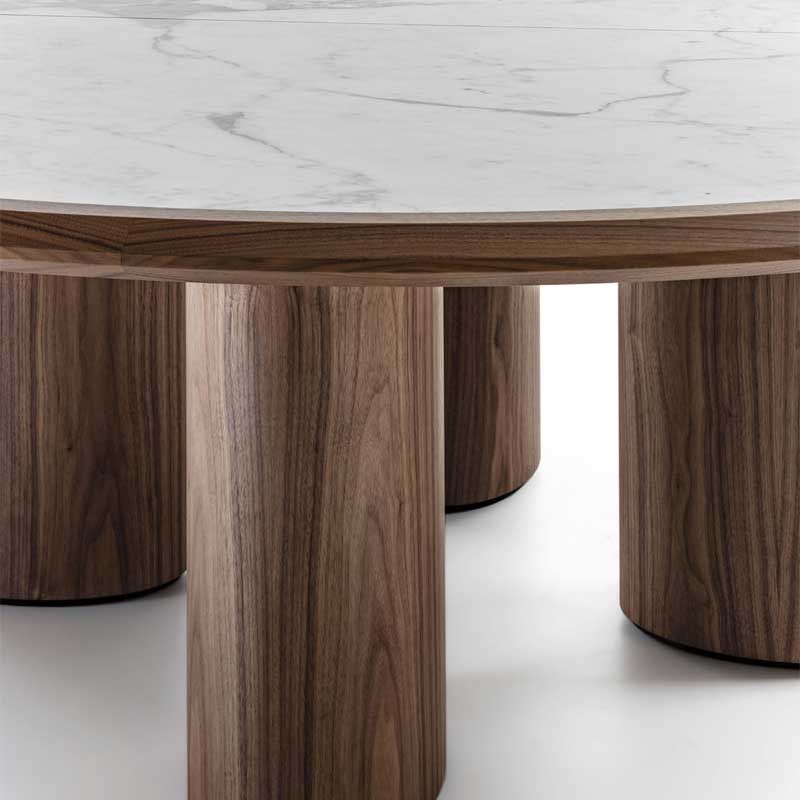 Luxury Diamante Dining Table Modern Italian Style for Villa