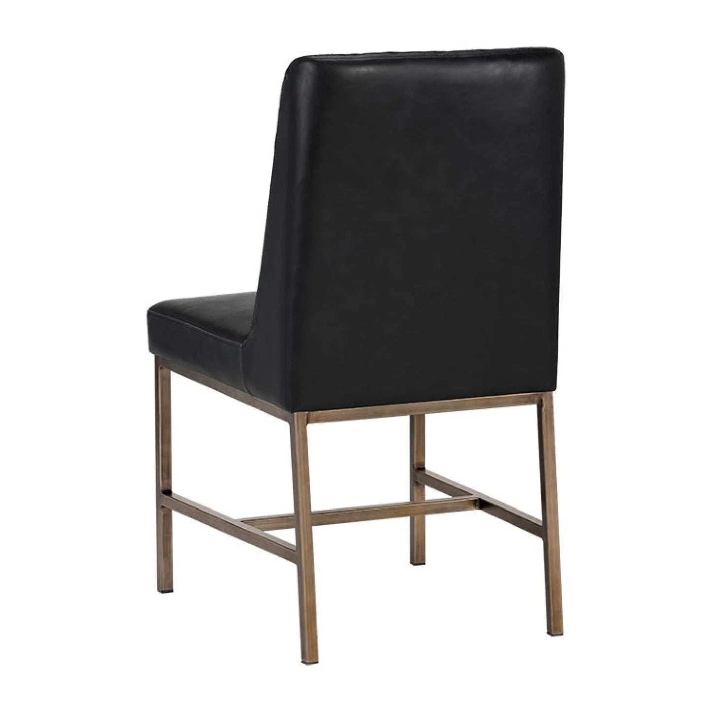 Luxury Diamond Stitched Modern Dining Chair European Style for Villa