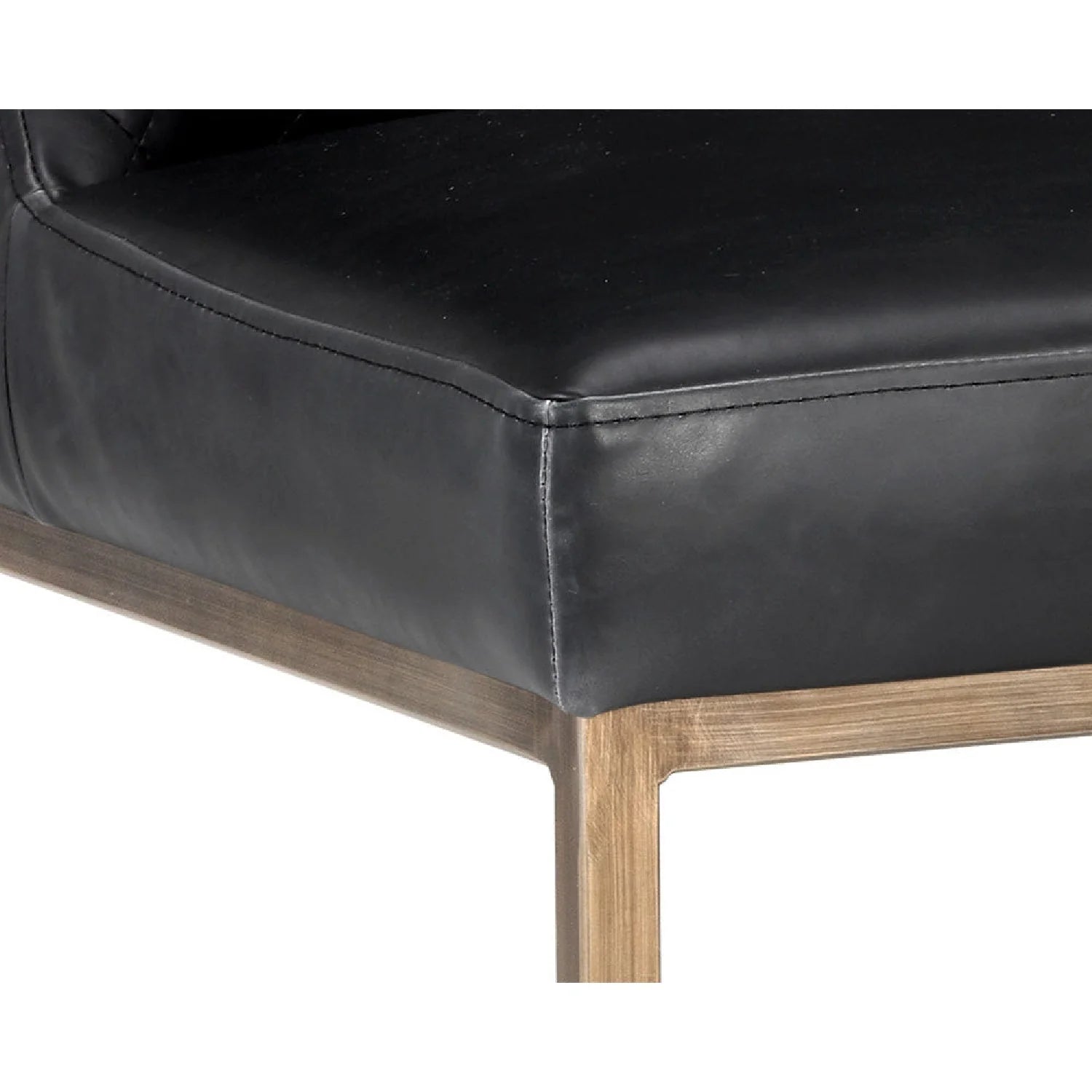Luxury Diamond Stitched Modern Dining Chair European Style for Villa