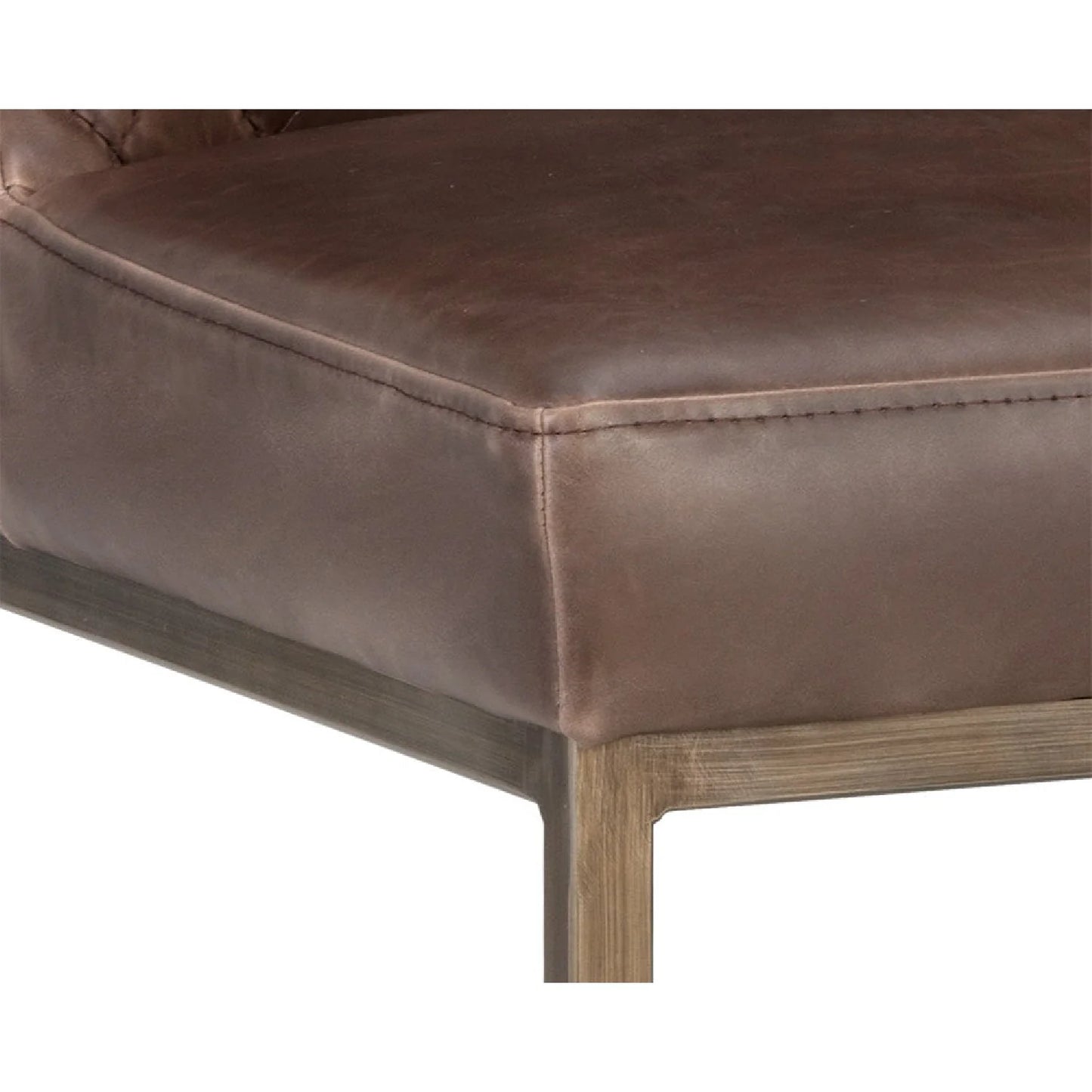 Luxury Diamond Stitched Modern Dining Chair European Style for Villa