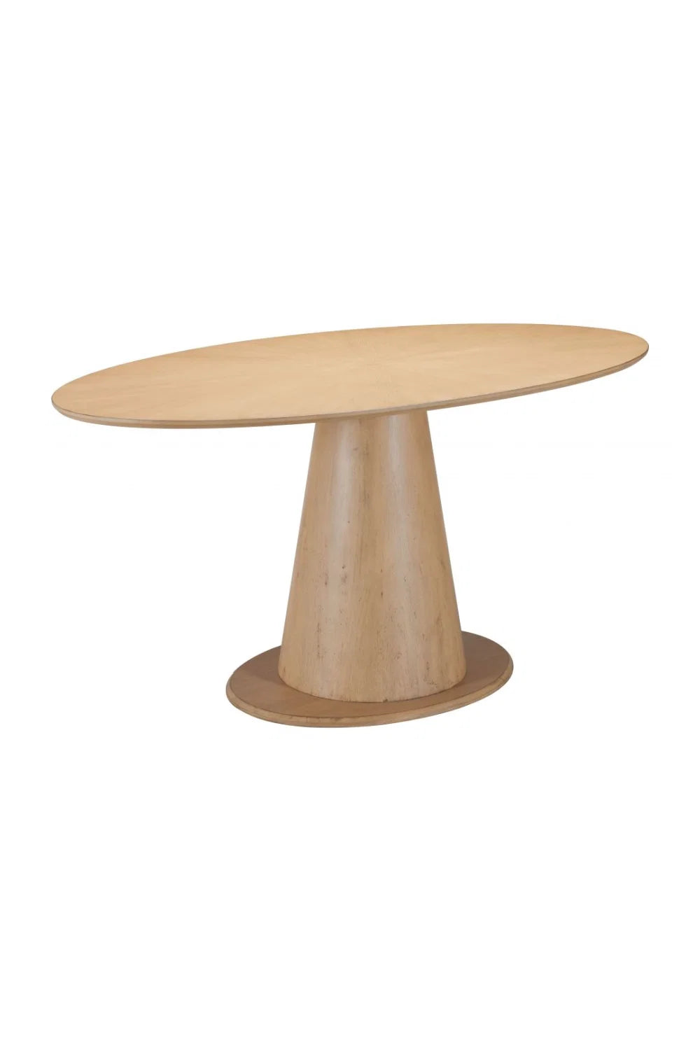 Luxury Disque Oval Dining Table Modern Italian Style for Villa