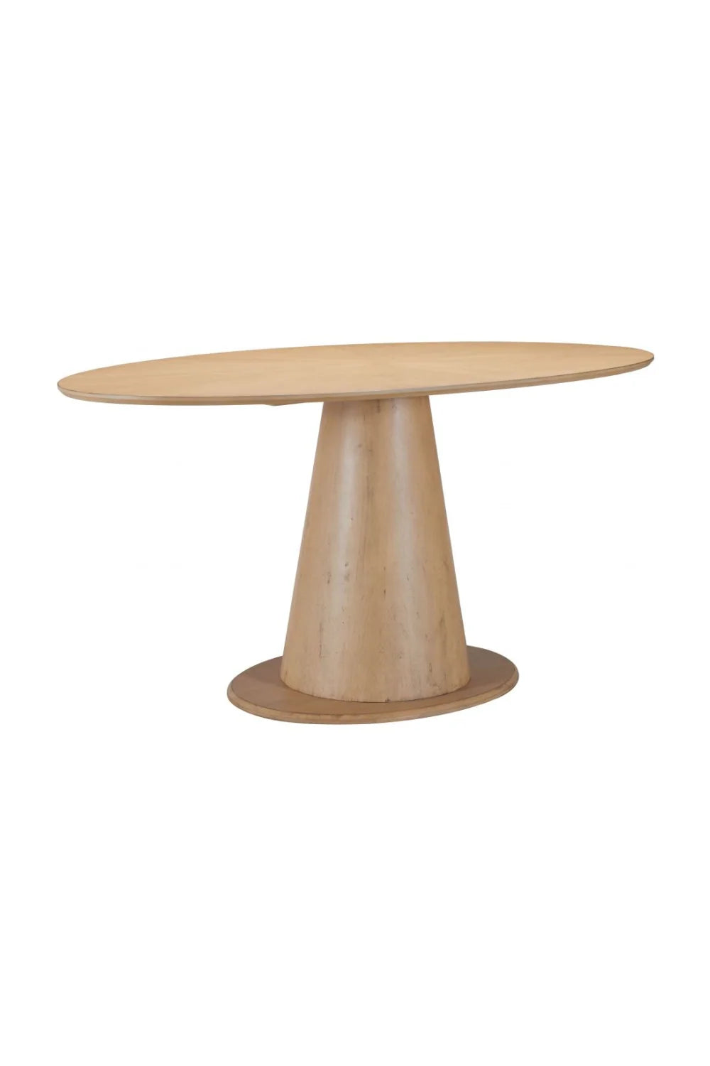 Luxury Disque Oval Dining Table Modern Italian Style for Villa