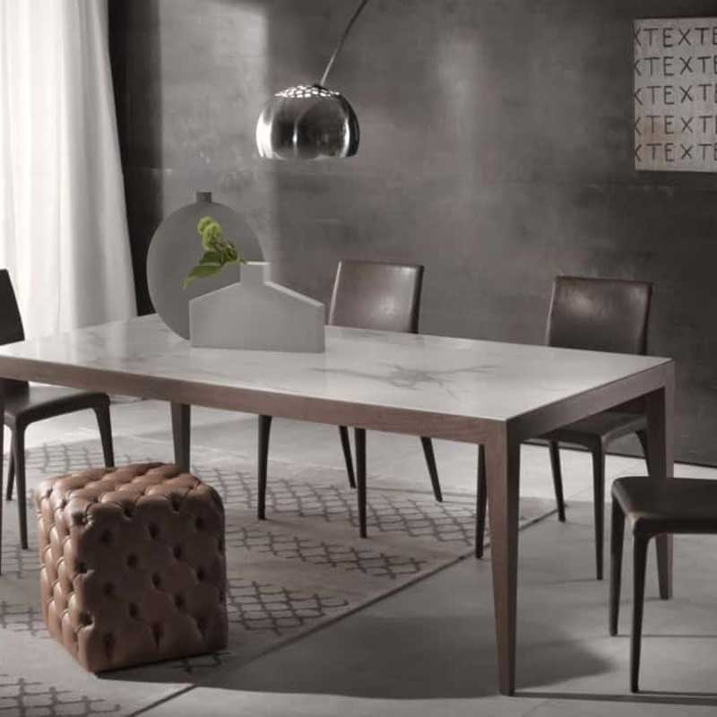Luxury Dominique Dining Table Modern Italian Style for Villa