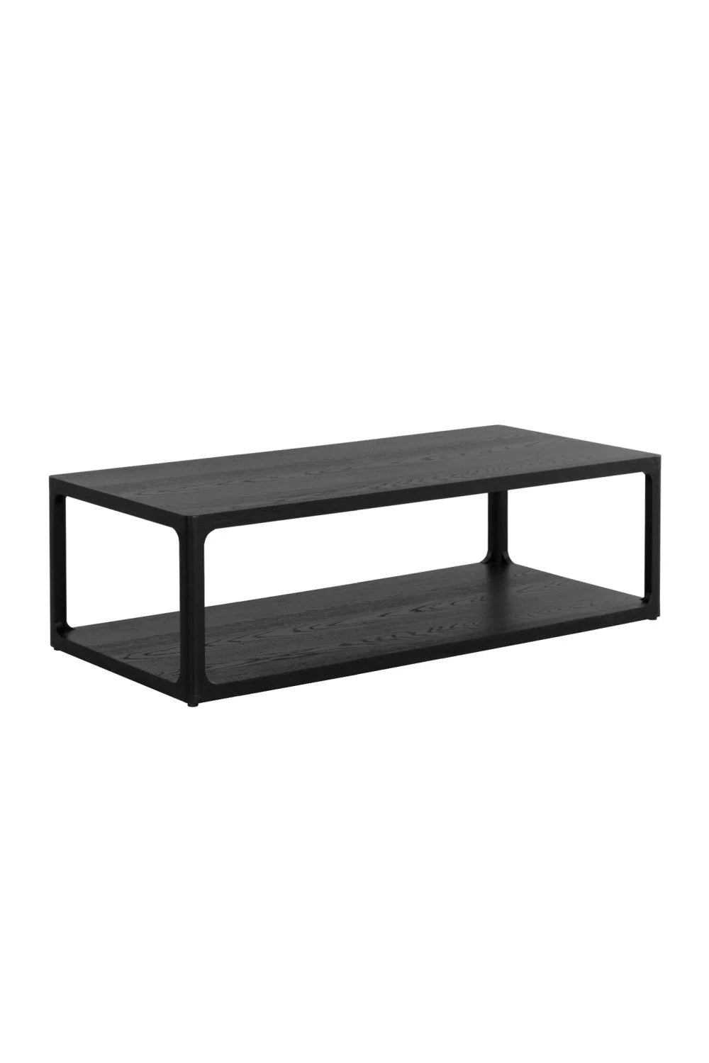 Luxury Doncaster Solid Oak Rectangular Coffee Table Modern Italian Style for Villa