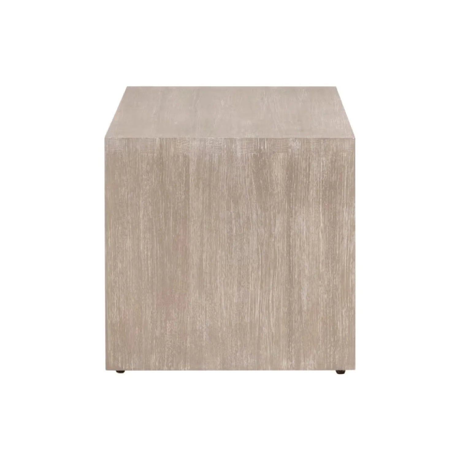 Luxury Dovetail Acacia Upholstered Rectangular Coffee Table Modern Italian Style for Villa