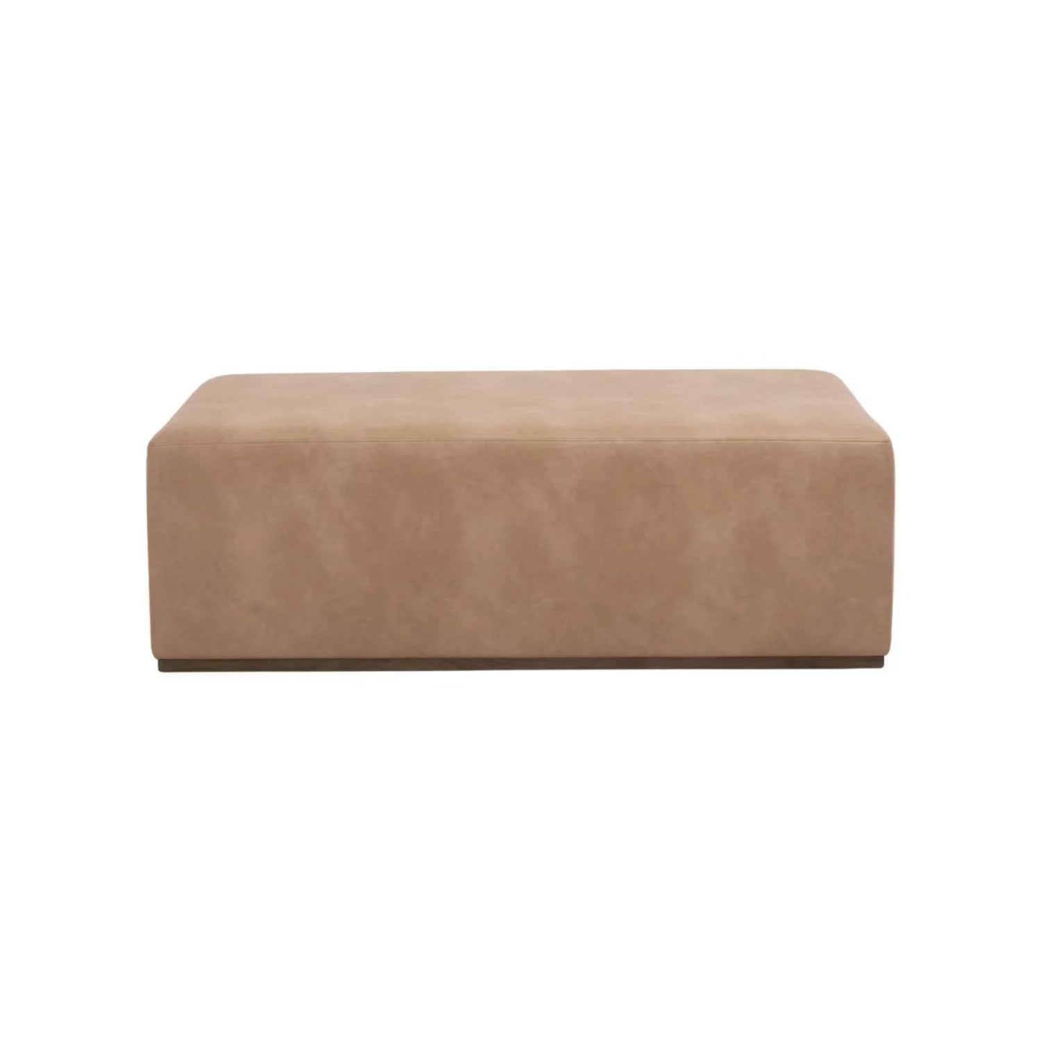 Luxury Dovetail Acacia Upholstered Rectangular Coffee Table Modern Italian Style for Villa