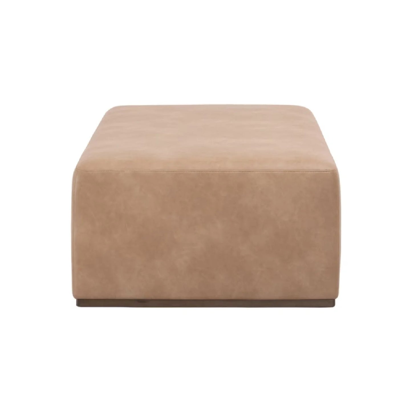 Luxury Dovetail Acacia Upholstered Rectangular Coffee Table Modern Italian Style for Villa